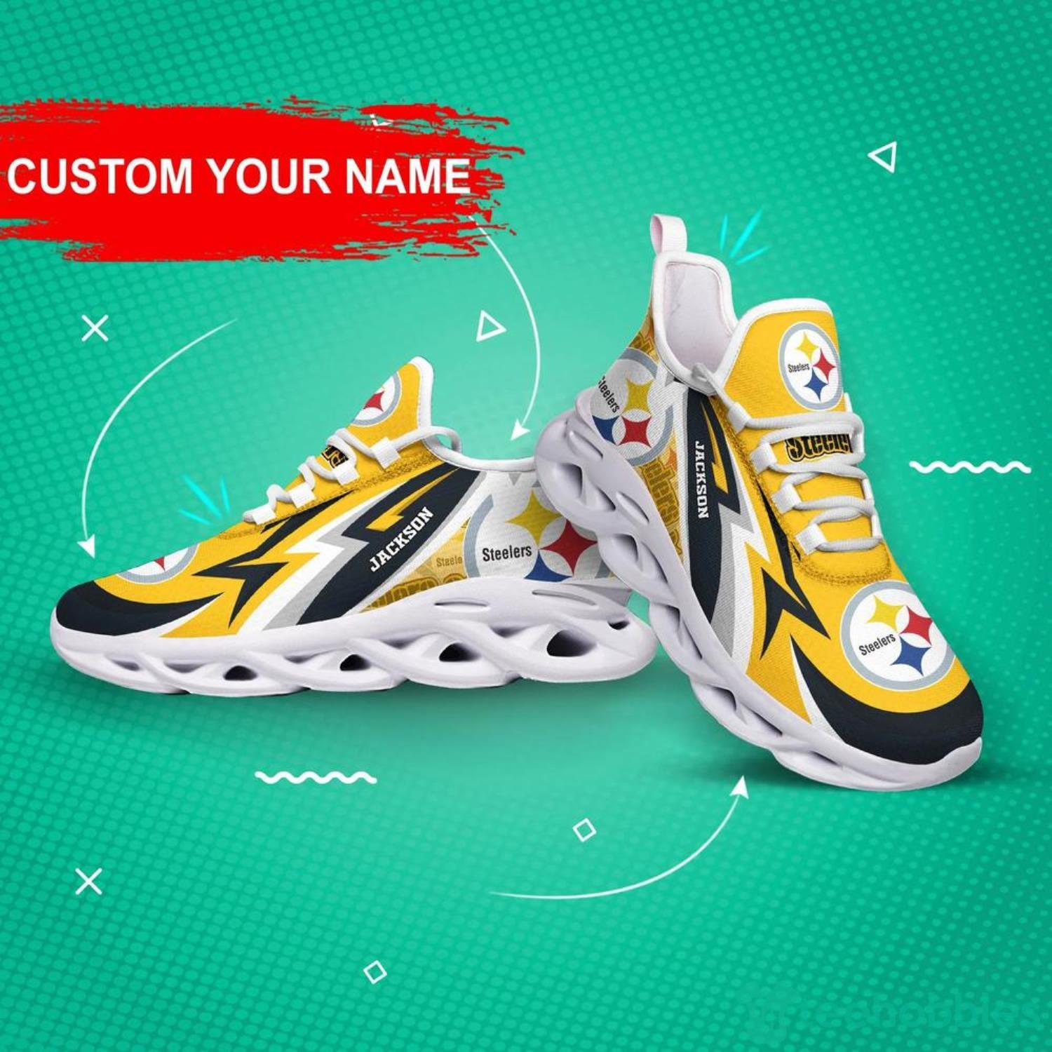 Pittsburgh Steelers High-quality Sports Shoes Gift Fans Max Soul