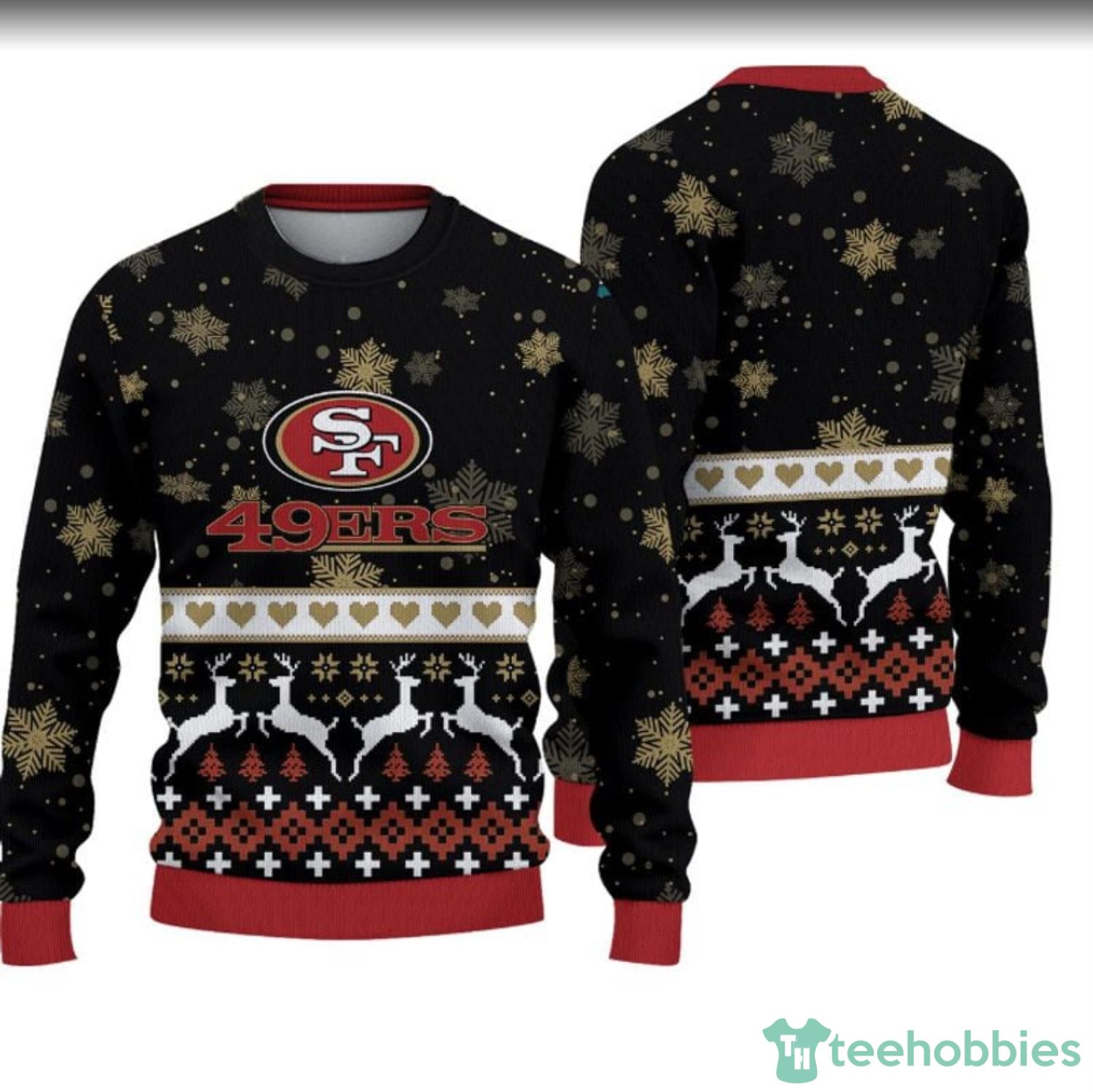 49ers light up sweater