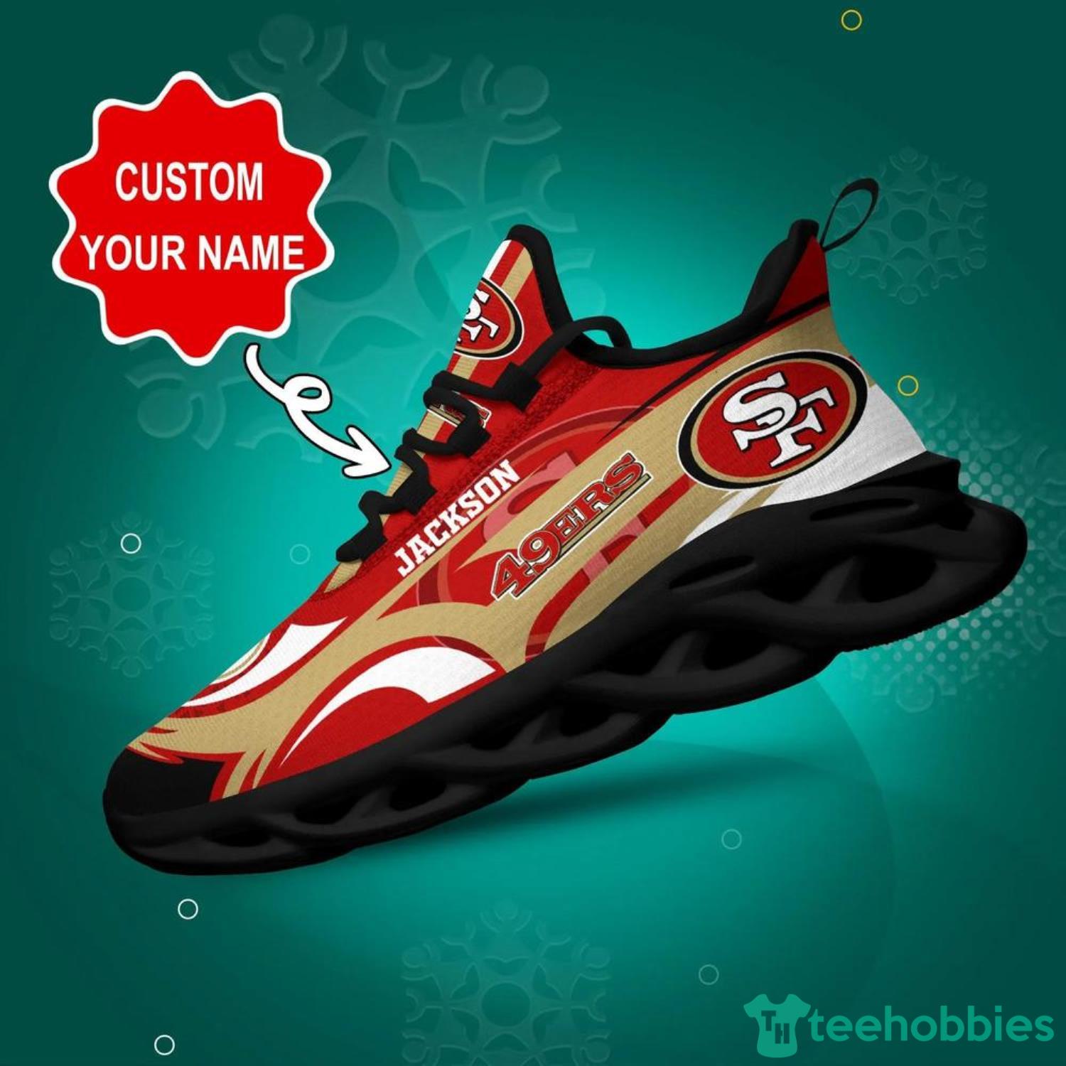 Fans need these San Francisco 49ers shoes by Nike