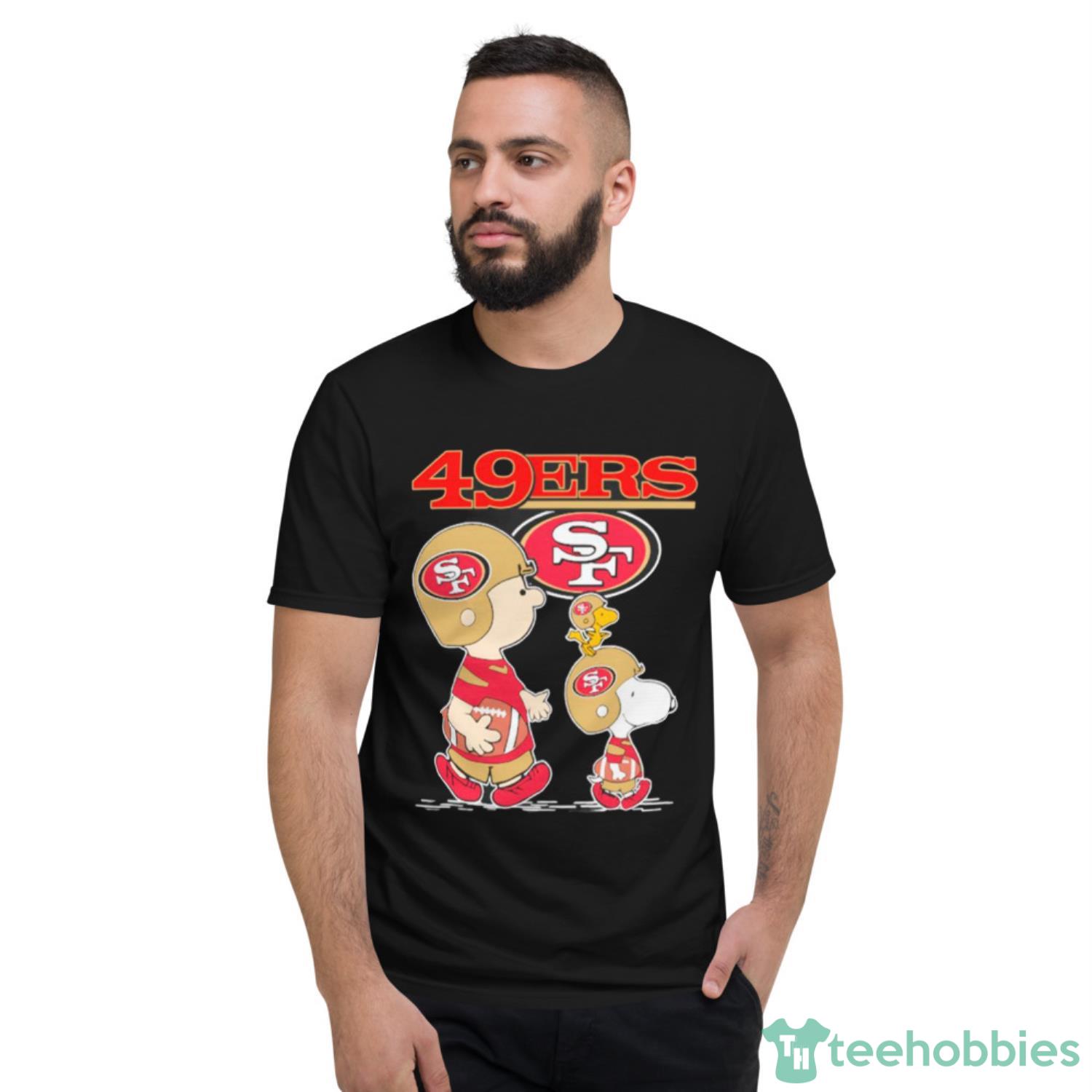 Snoopy And Woodstock San Francisco 49ers Christmas Shirt, hoodie, sweater,  long sleeve and tank top