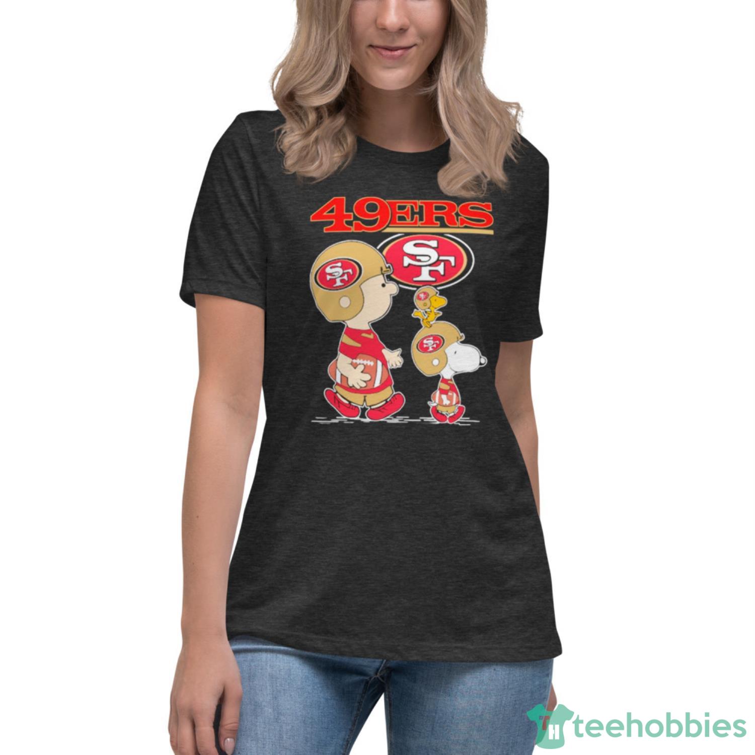 San Francisco 49ers Pride Graphic T-Shirt - White - Womens