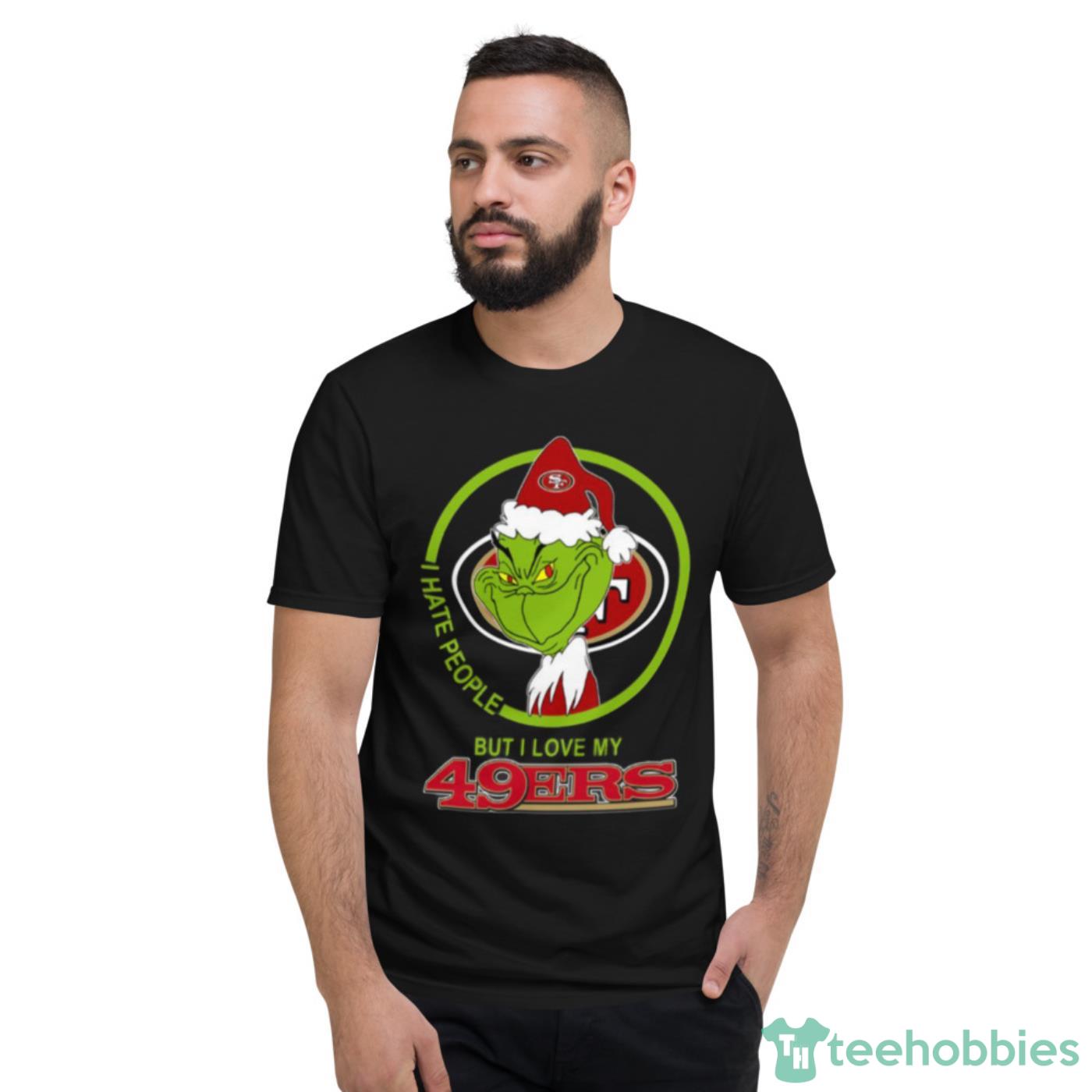 The Grinch San Francisco Giants MLB I Hate Morning People Christmas Gift Polo  Shirt