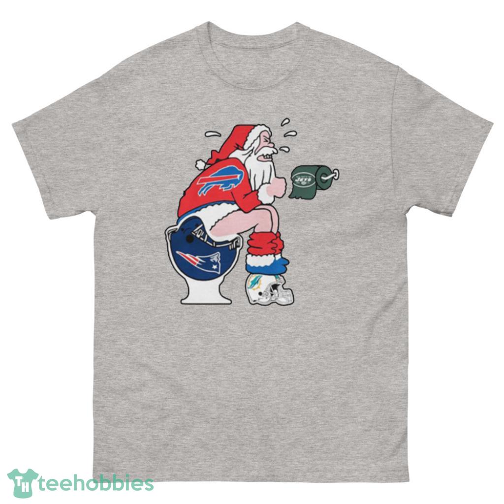 Santa Claus Buffalo Bills Toilet Christmas Shirt - 500 Men’s Classic Tee Gildan