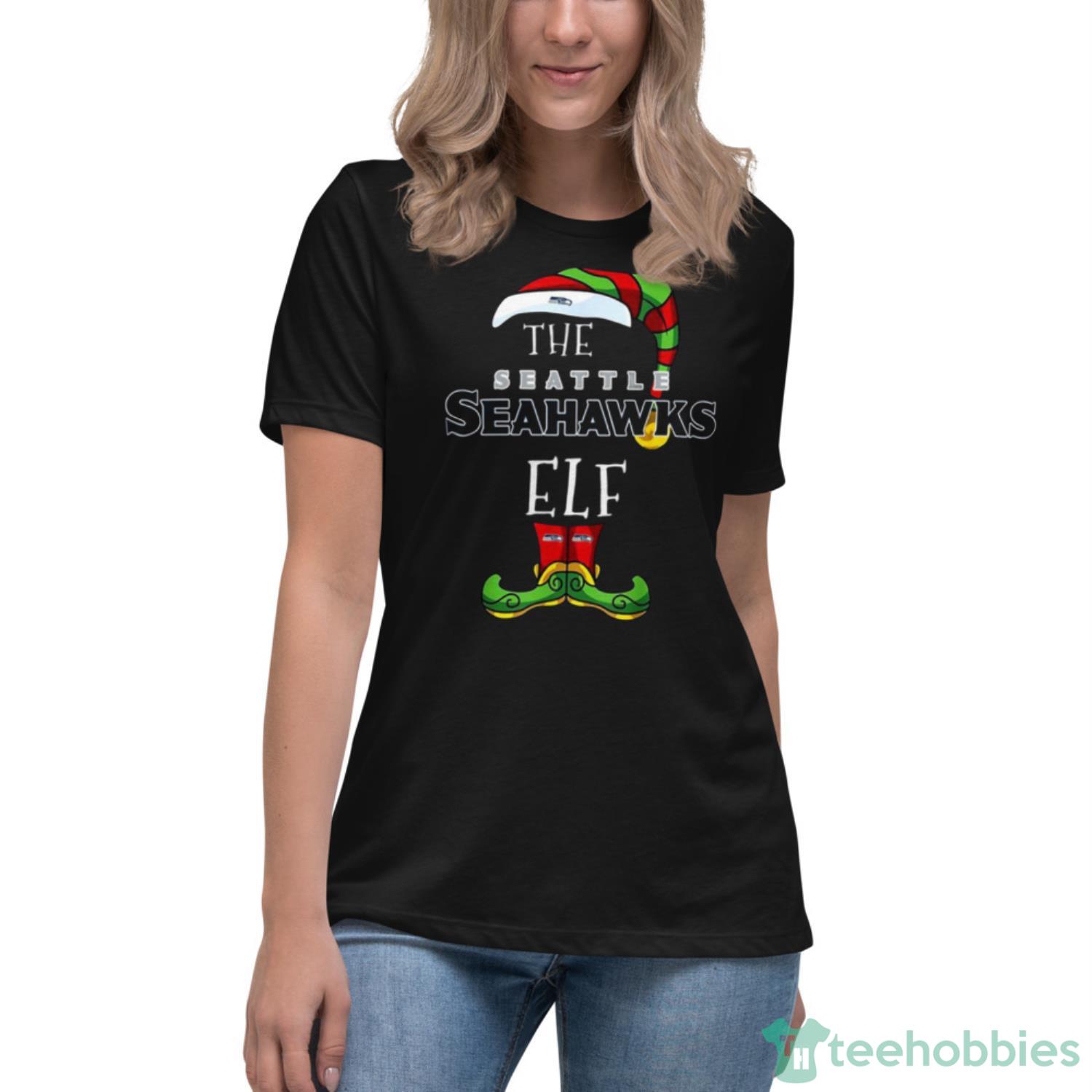 Seattle Seahawks Christmas Elf Funny Nfl Shirt