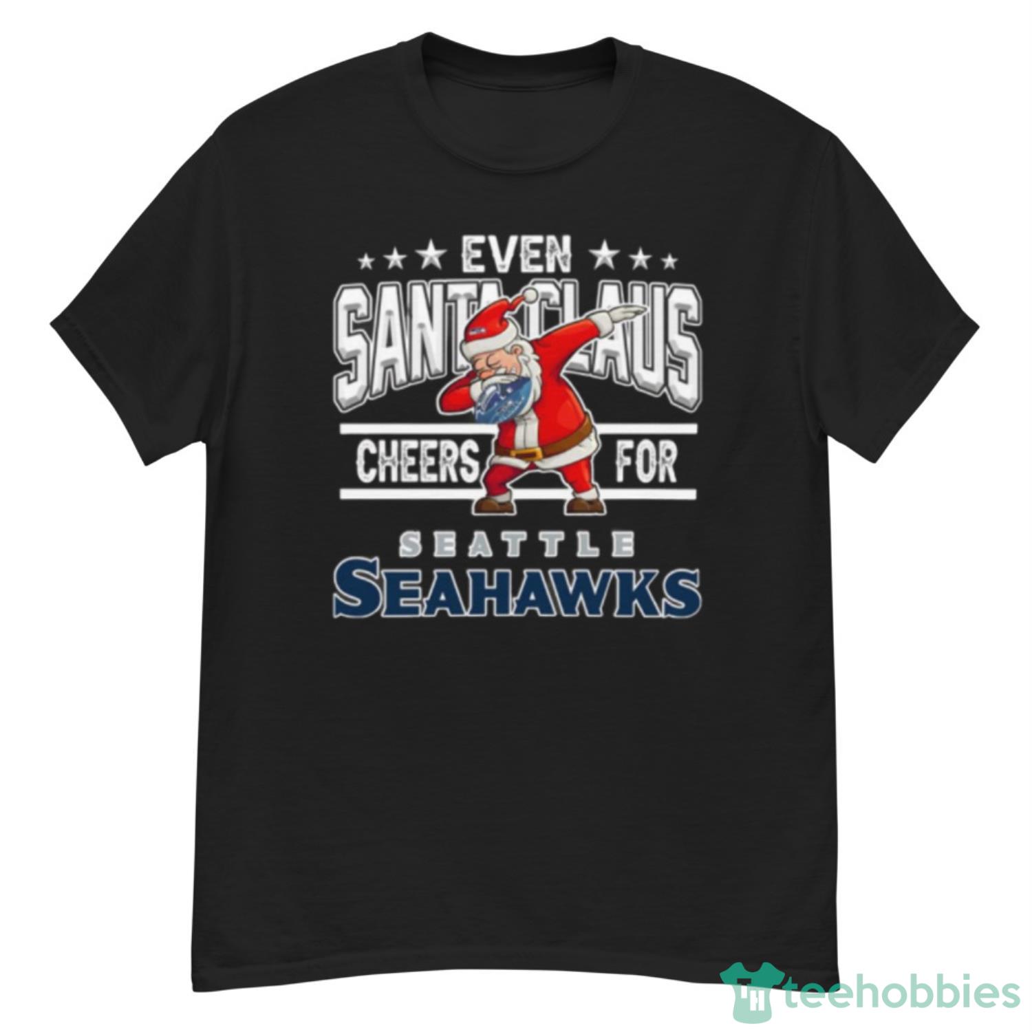 Seattle Seahawks NFL Santa Claus Christmas Shirt