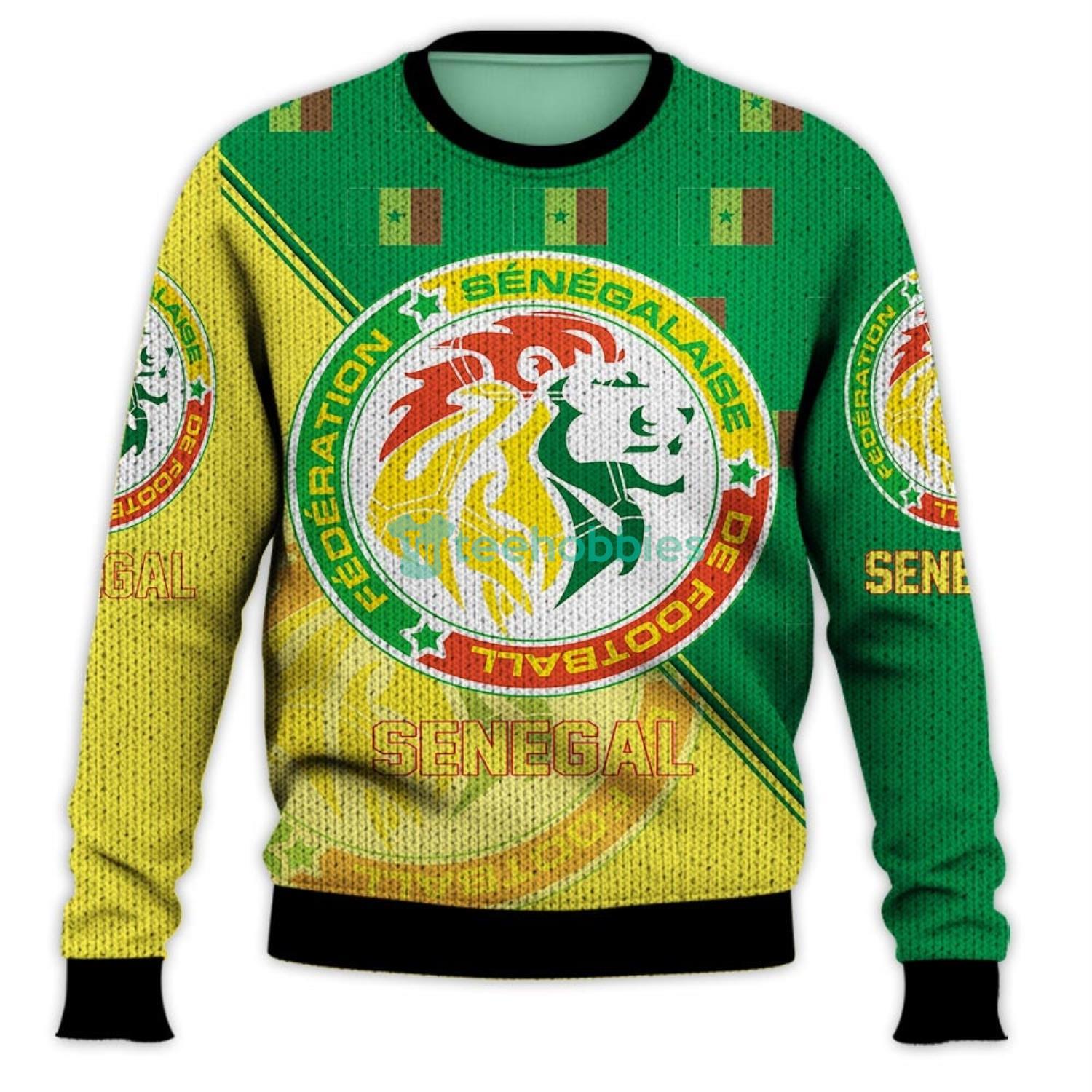 Senegal National Soccer Team Qatar World Cup 2022 Champions Soccer Team 3D All Over Printed Shirt Product Photo 2