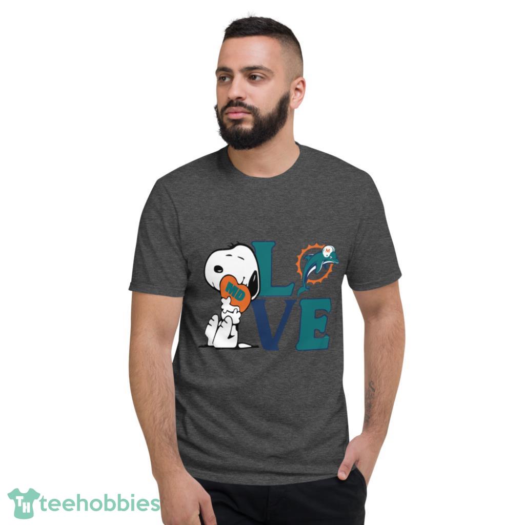 Christmas Snoopy Miami Dolphins Shirt - Shibtee Clothing