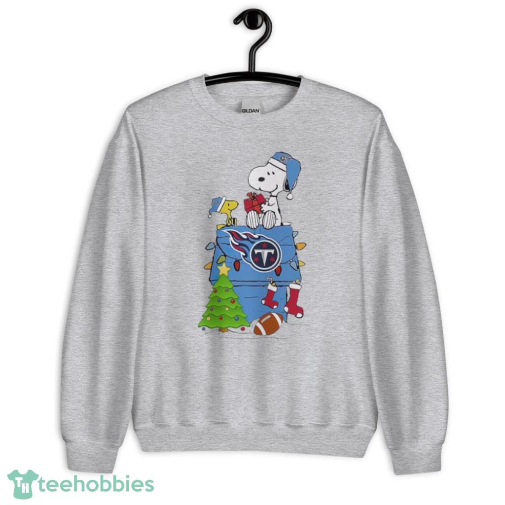 Snoopy Tennesee Titans NFL Player Christmas Shirt - Unisex Heavy Blend Crewneck Sweatshirt