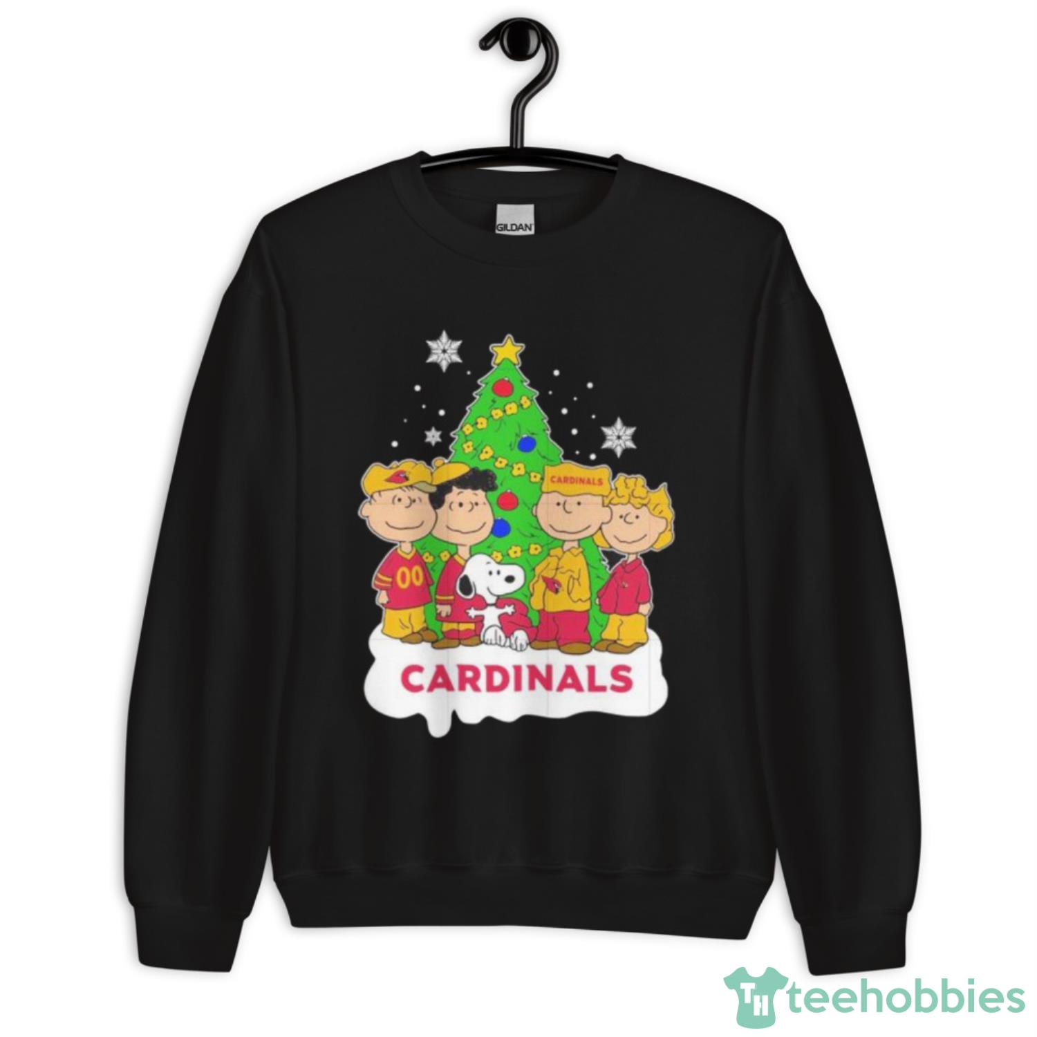 Snoopy The Peanuts Arizona Cardinals Christmas Shirt - Unisex Crewneck Sweatshirt Snoopy The Peanuts Arizona Cardinals Christmas Shirt - Unisex Crewneck Sweatshirt
