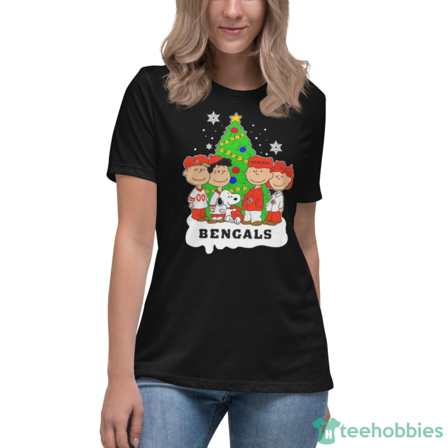 Snoopy The Peanuts Cincinnati Bengals Christmas Shirt