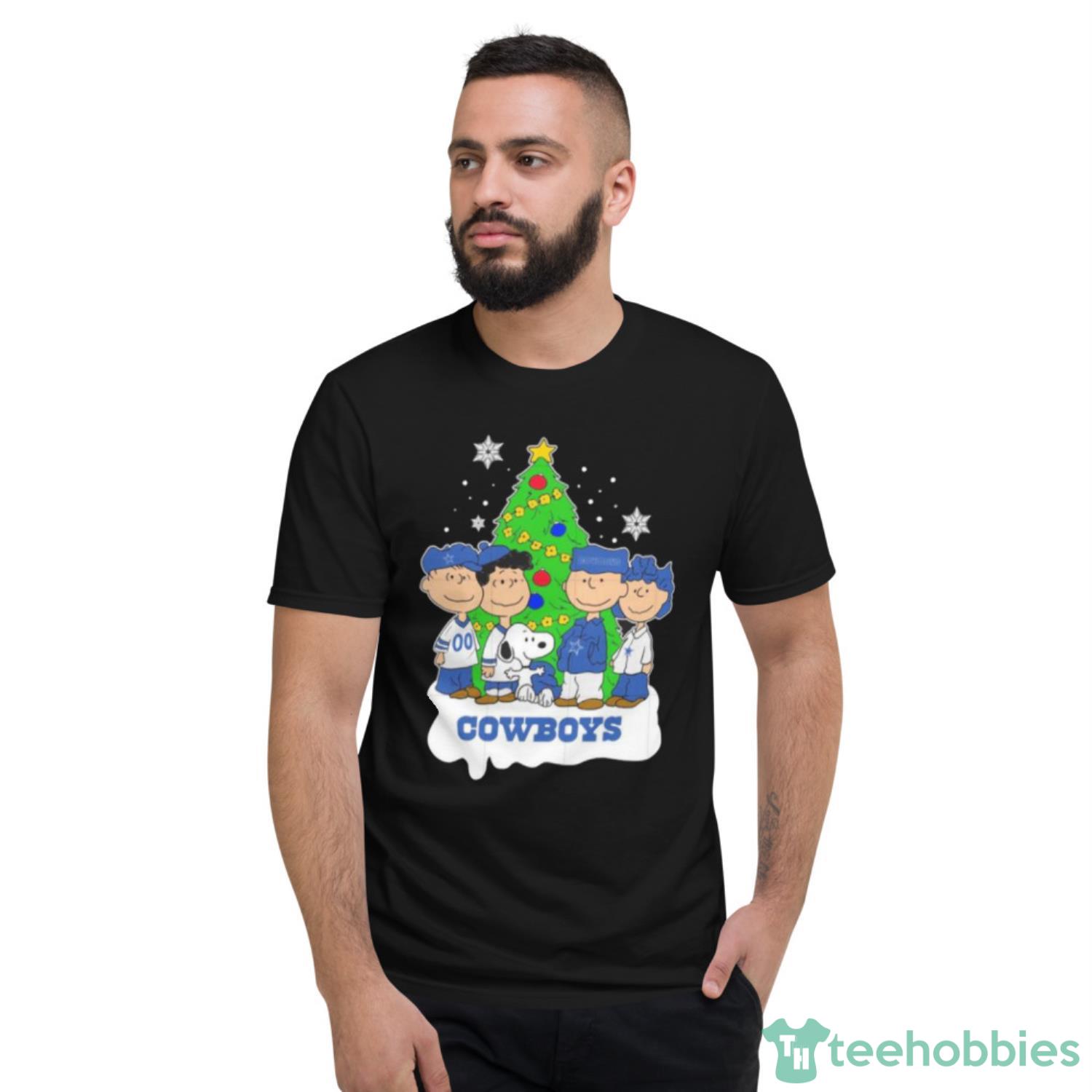 Snoopy The Peanuts Dallas Cowboys Christmas Shirt