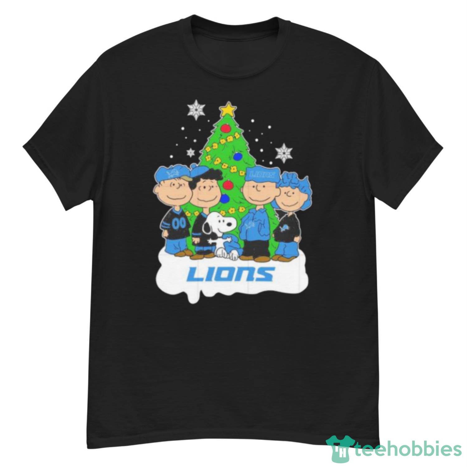 Christmas Snoopy Detroit Lions Shirt - Shibtee Clothing