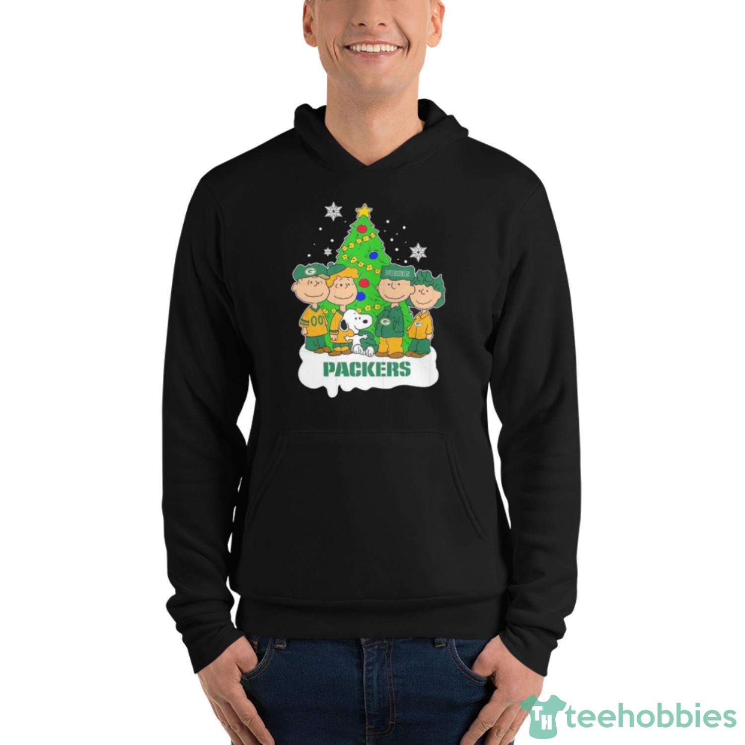 Snoopy The Peanuts Green Bay Packers Christmas Shirt - Unisex Fleece Pullover Hoodie Snoopy The Peanuts Green Bay Packers Christmas Shirt - Unisex Fleece Pullover Hoodie