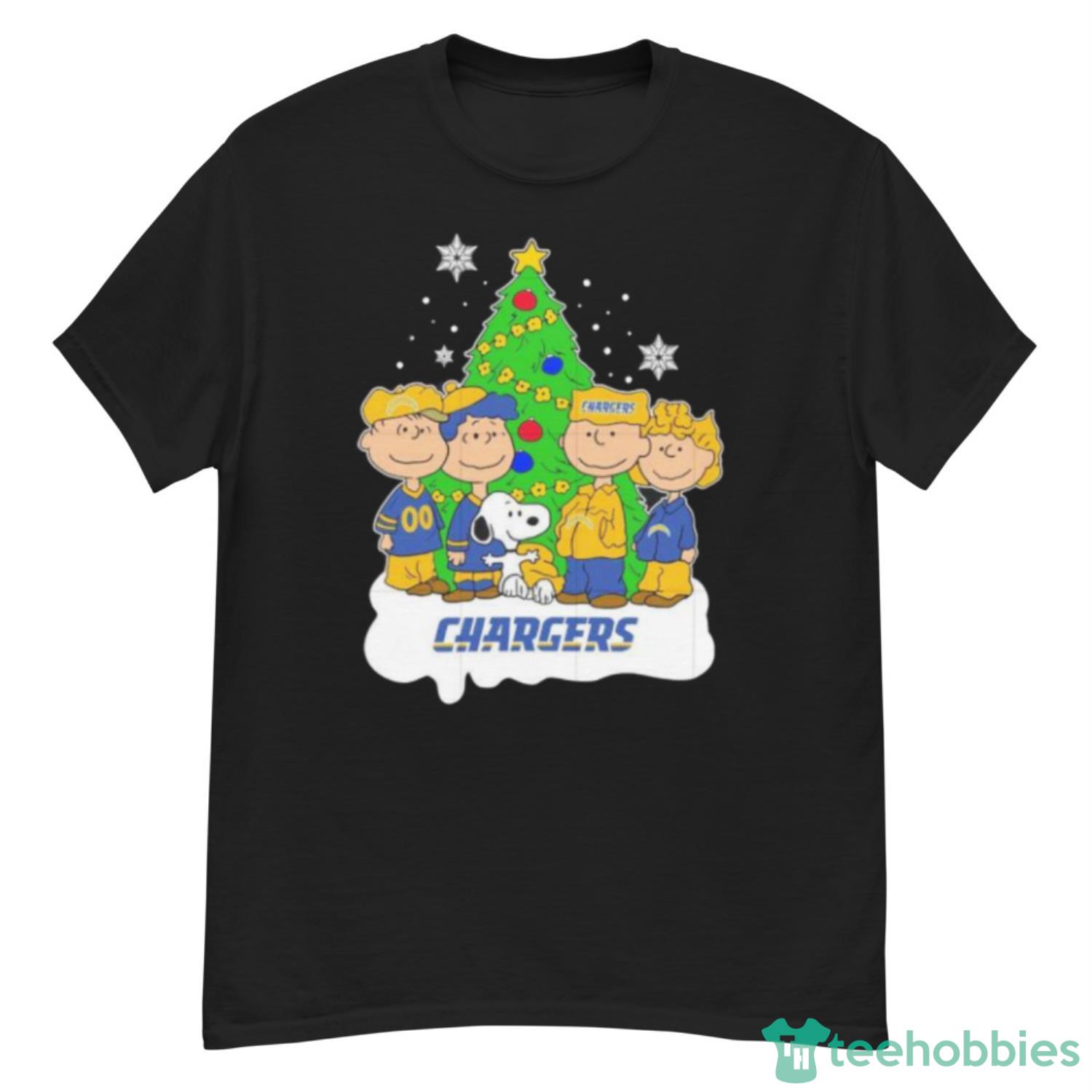 Snoopy The Peanuts Los Angeles Chargers Christmas Shirt - G500 Men’s Classic T-Shirt Snoopy The Peanuts Los Angeles Chargers Christmas Shirt - G500 Men’s Classic T-Shirt