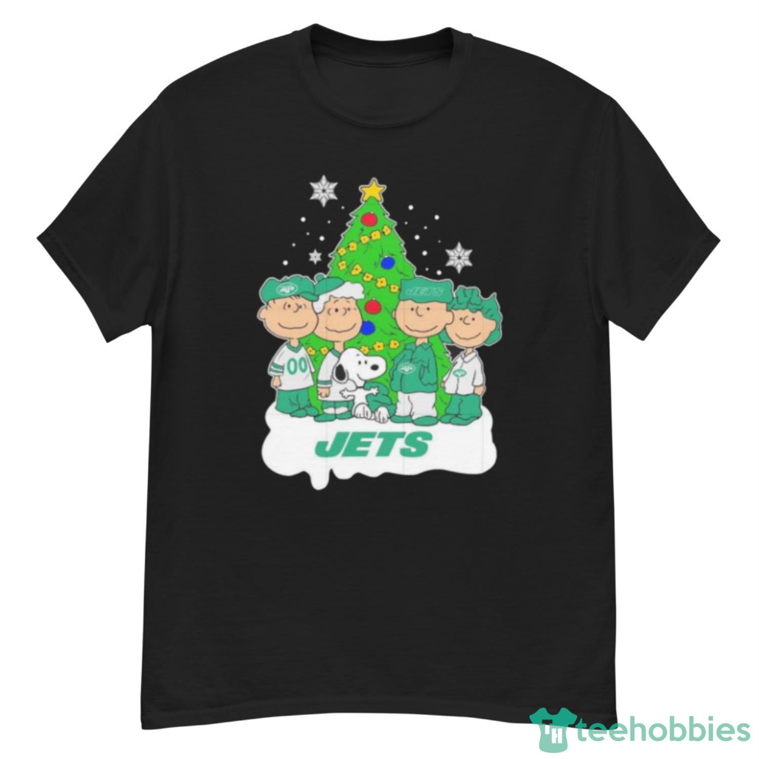 Snoopy The Peanuts New York Jets Christmas Shirt