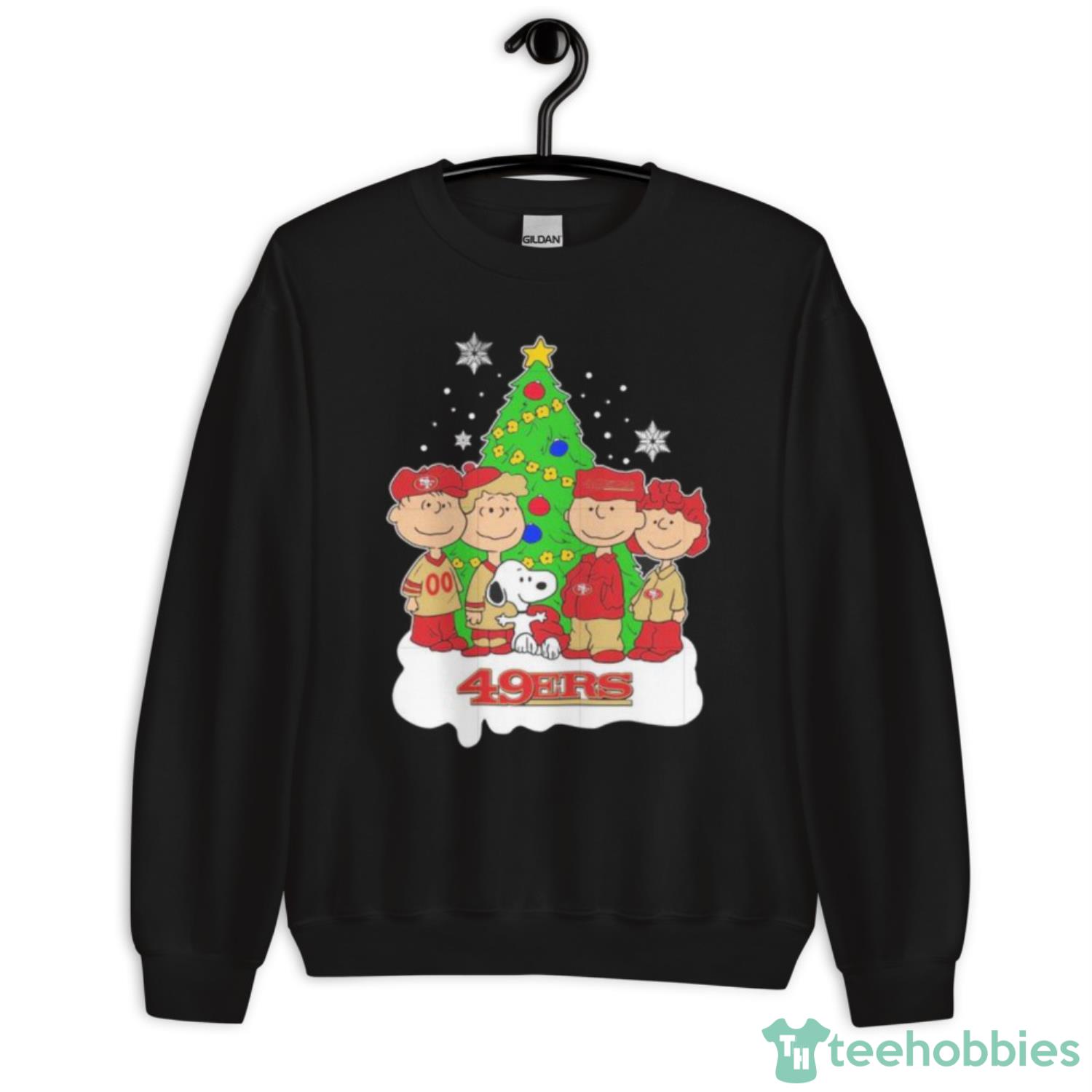 San Francisco 49ers Snoopy Ugly Christmas Sweater