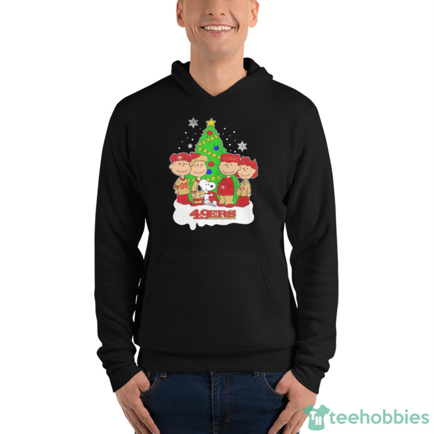 San Francisco 49ers Snoopy Dabbing 3D Ugly Christmas Sweater - USALast