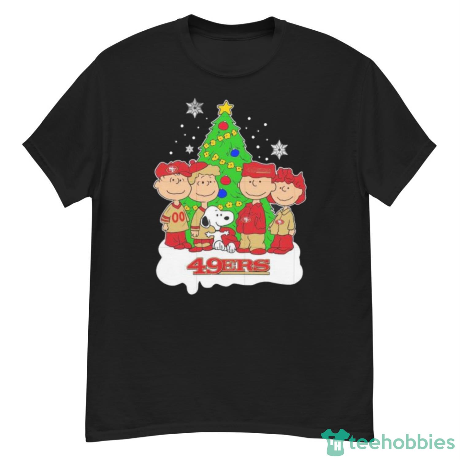 San Francisco 49ers Snoopy Dog Christmas Ugly Sweater - Limotees