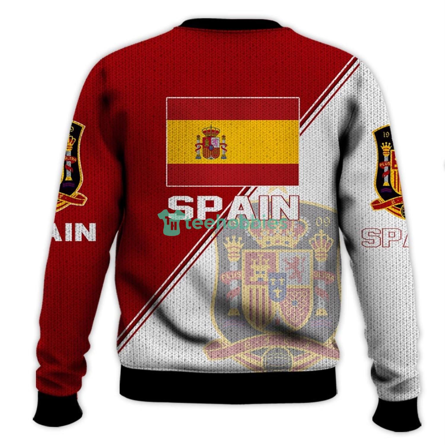 Spain National Soccer Team Qatar World Cup 2022 Champions Soccer Team 3D All Over Printed Shirt Product Photo 3