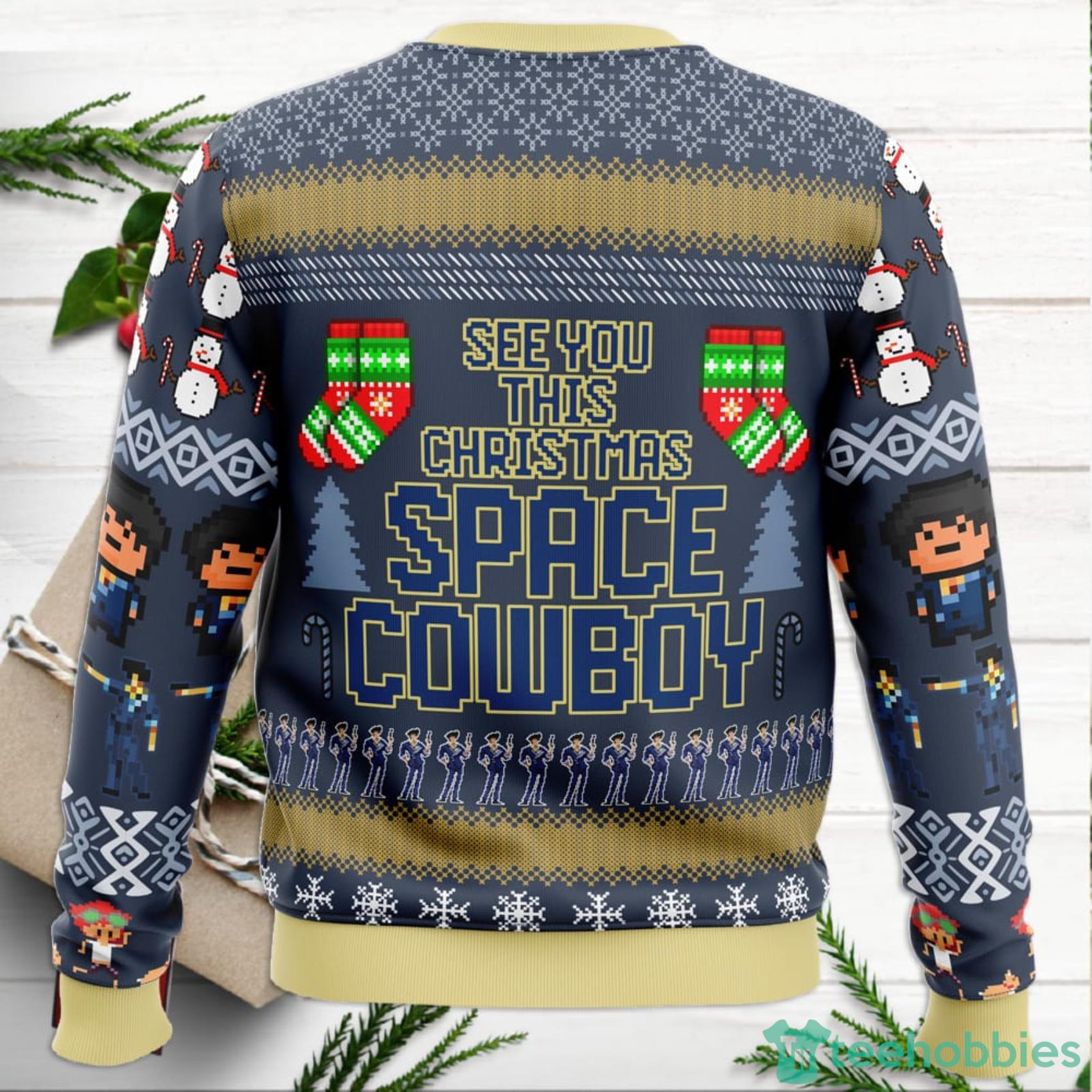 men's cowboys ugly sweater