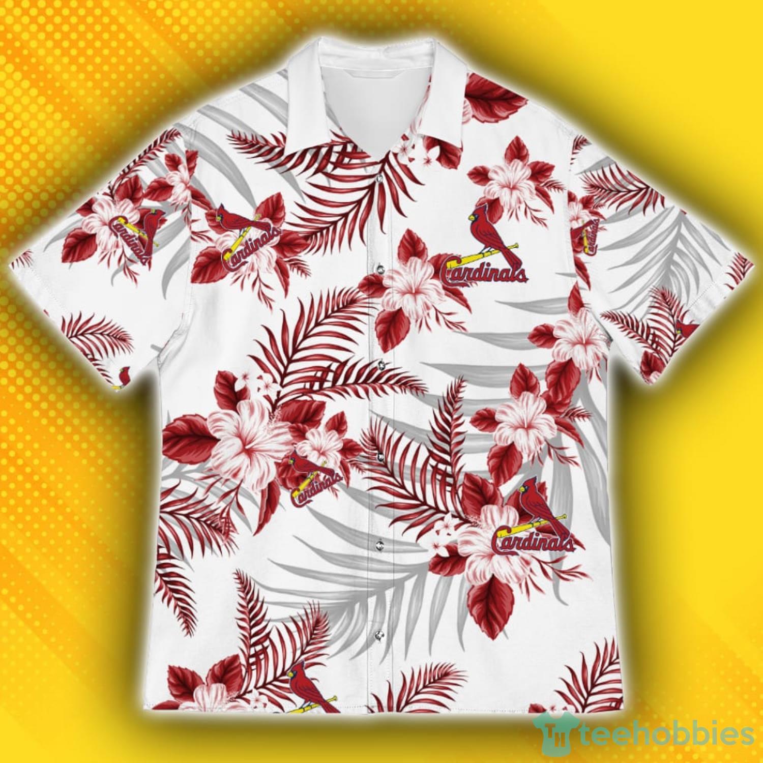 St Louis Cardinals Hawaiian Shirt St Louis Cardinals Tropical