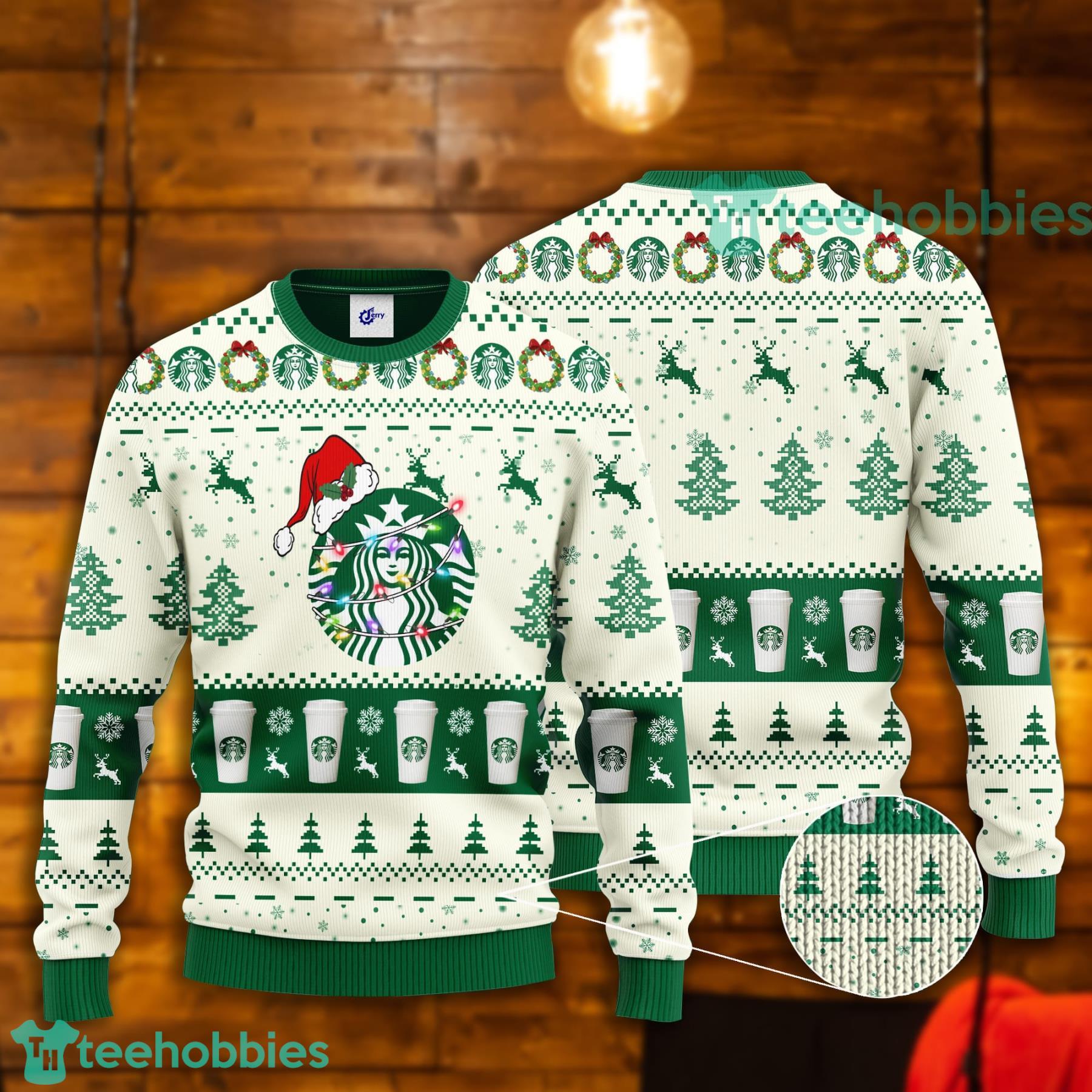 Starbucks Coffee Christmas Ugly Sweater Funny For Men And Women - Banantees