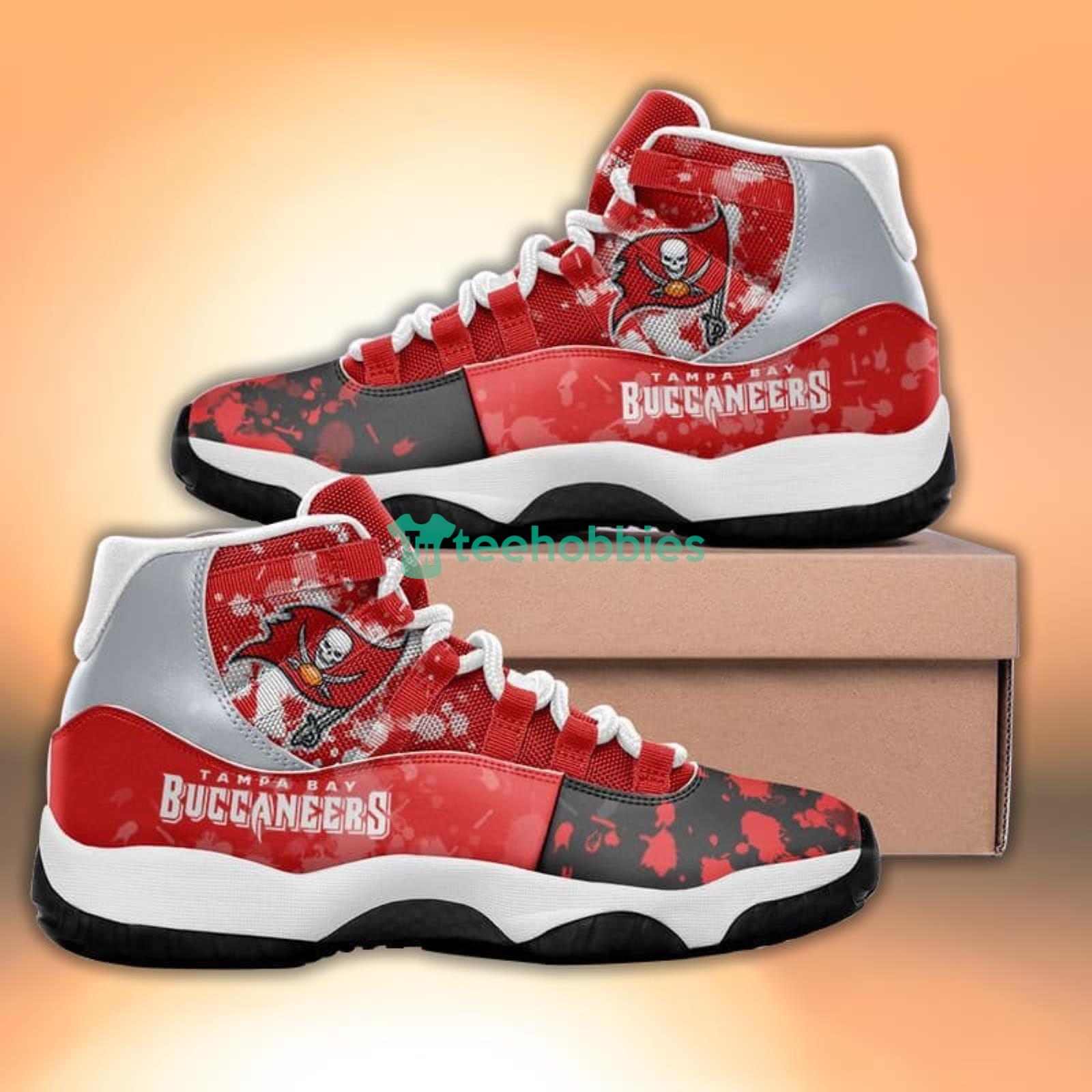 Tampa Bay Buccaneers Fans Pattern Texture Style Sneaker Air Jordan 11 Shoes Product Photo 1
