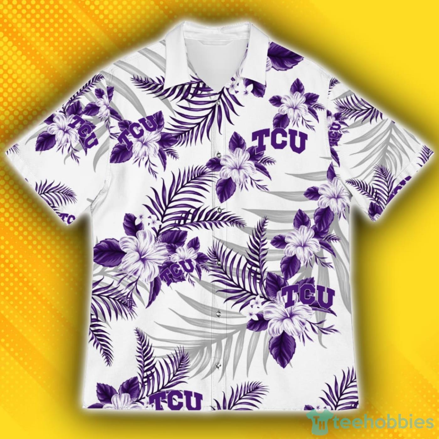 TCU Horned Frogs CD Rainbow Pattern Hawaiian Shirt For Fans