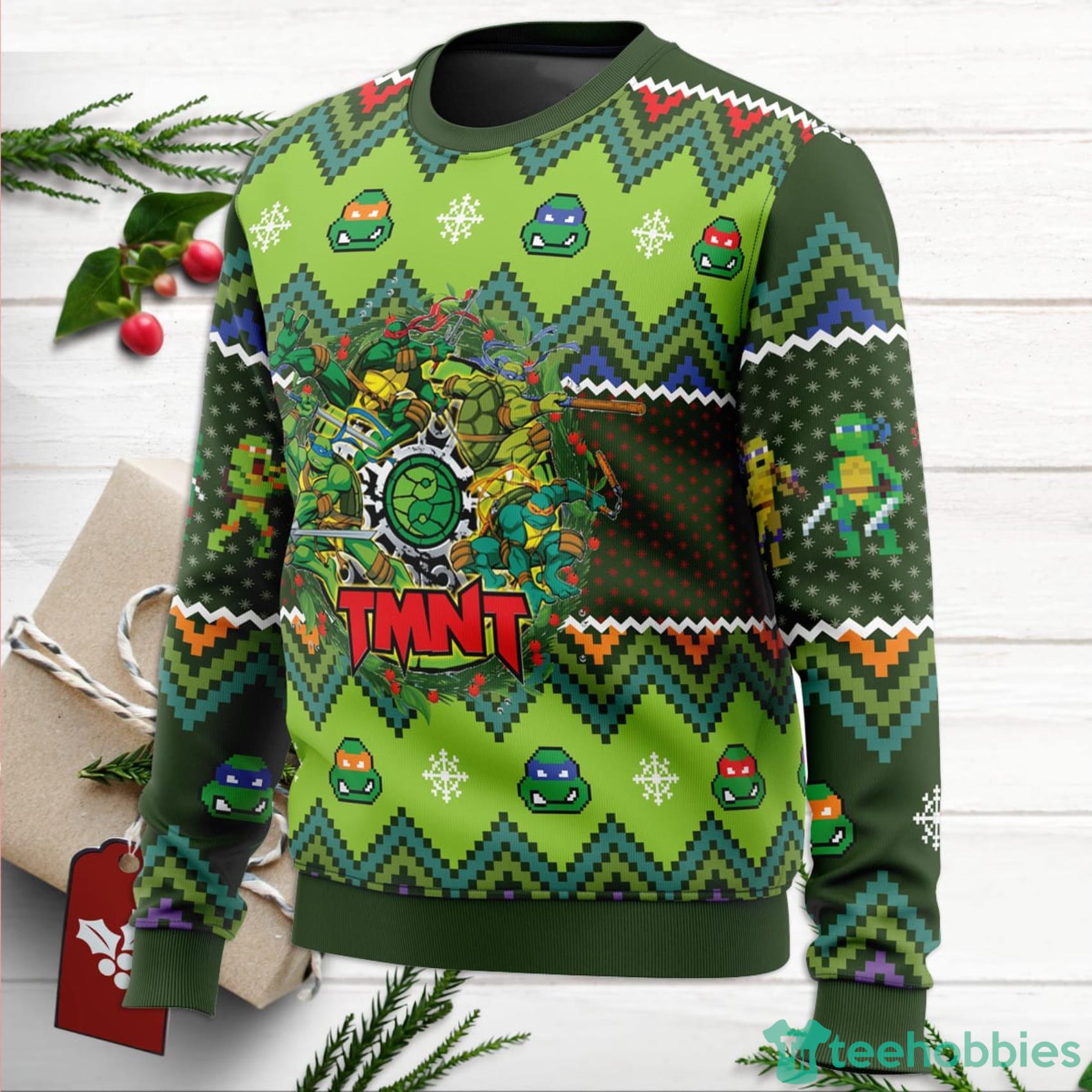 Teenage Mutant Ninja Turtles Ugly Christmas Sweater Men's T-Shirt