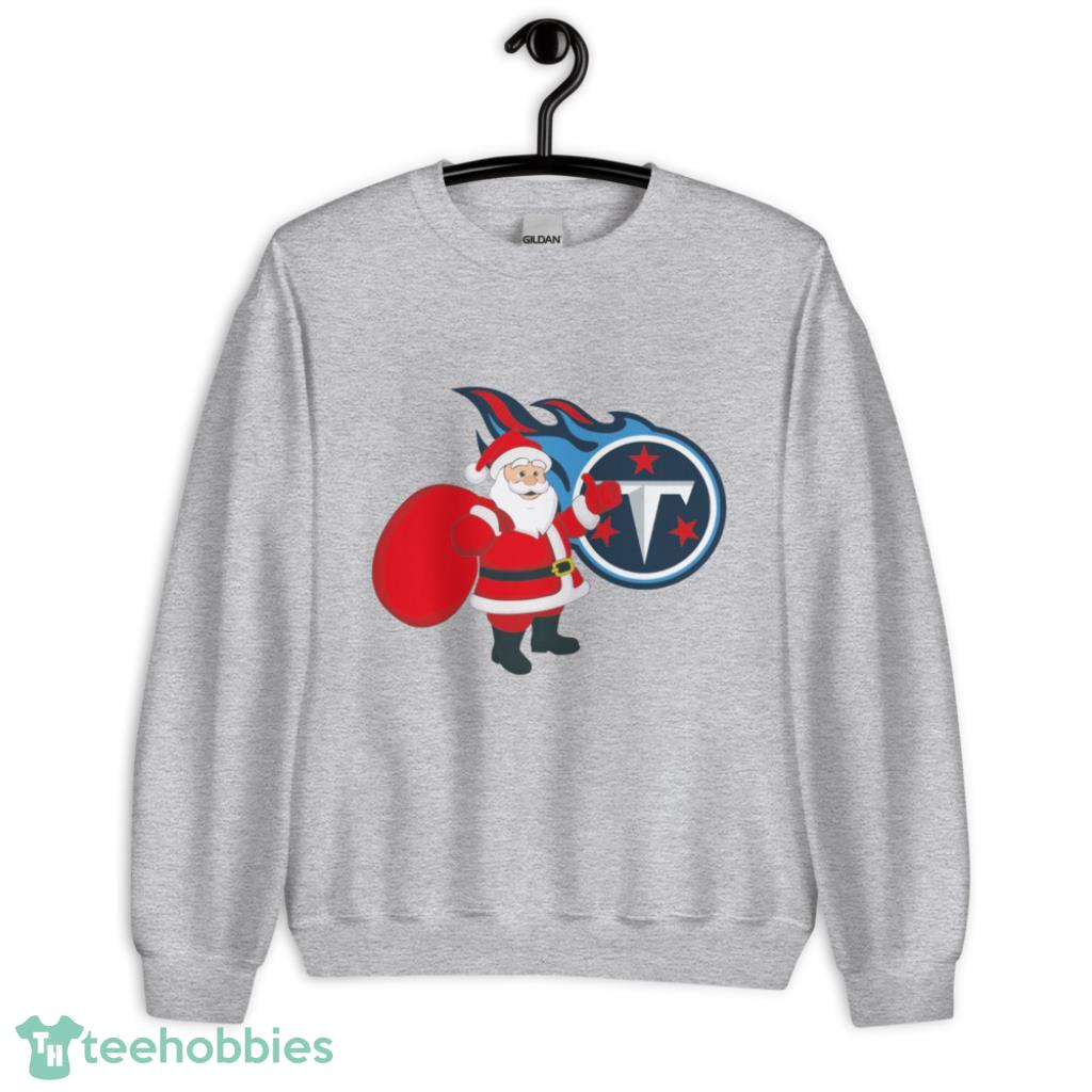 Tennessee Titans NFL Santa Claus Christmas Shirt - Unisex Heavy Blend Crewneck Sweatshirt