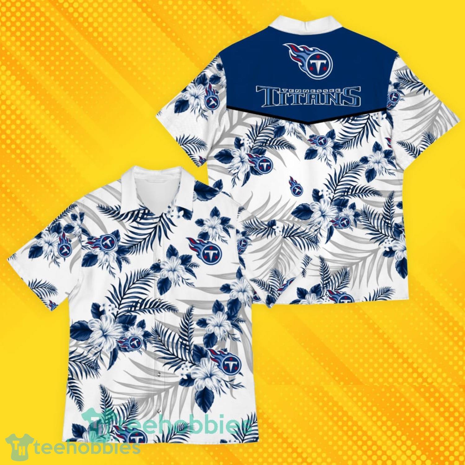 Tennessee Titans Sports American Hawaiian Tropical Patterns Hawaiian Shirt Product Photo 1