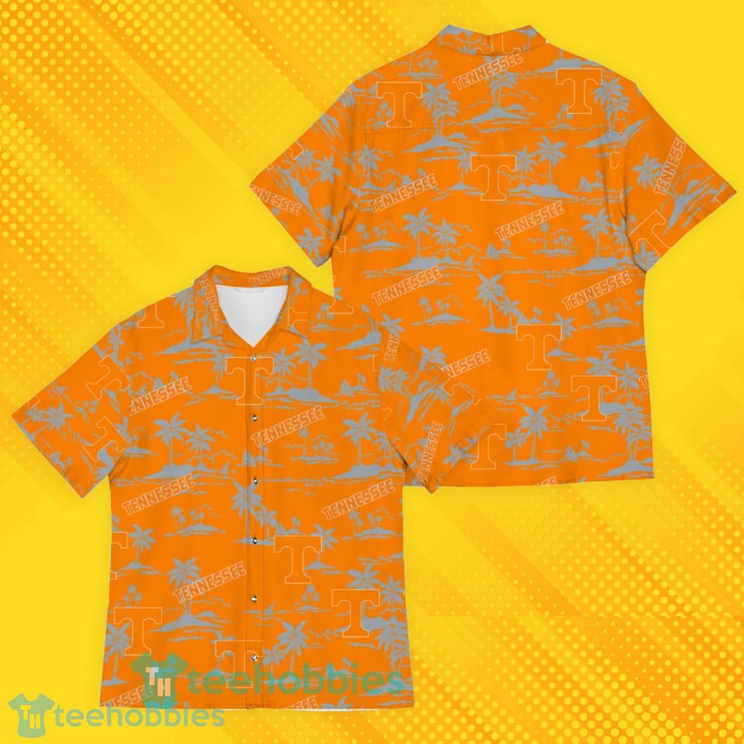 Tennessee Volunteers Island Pattern Tree Hawaiian Shirt Product Photo 4