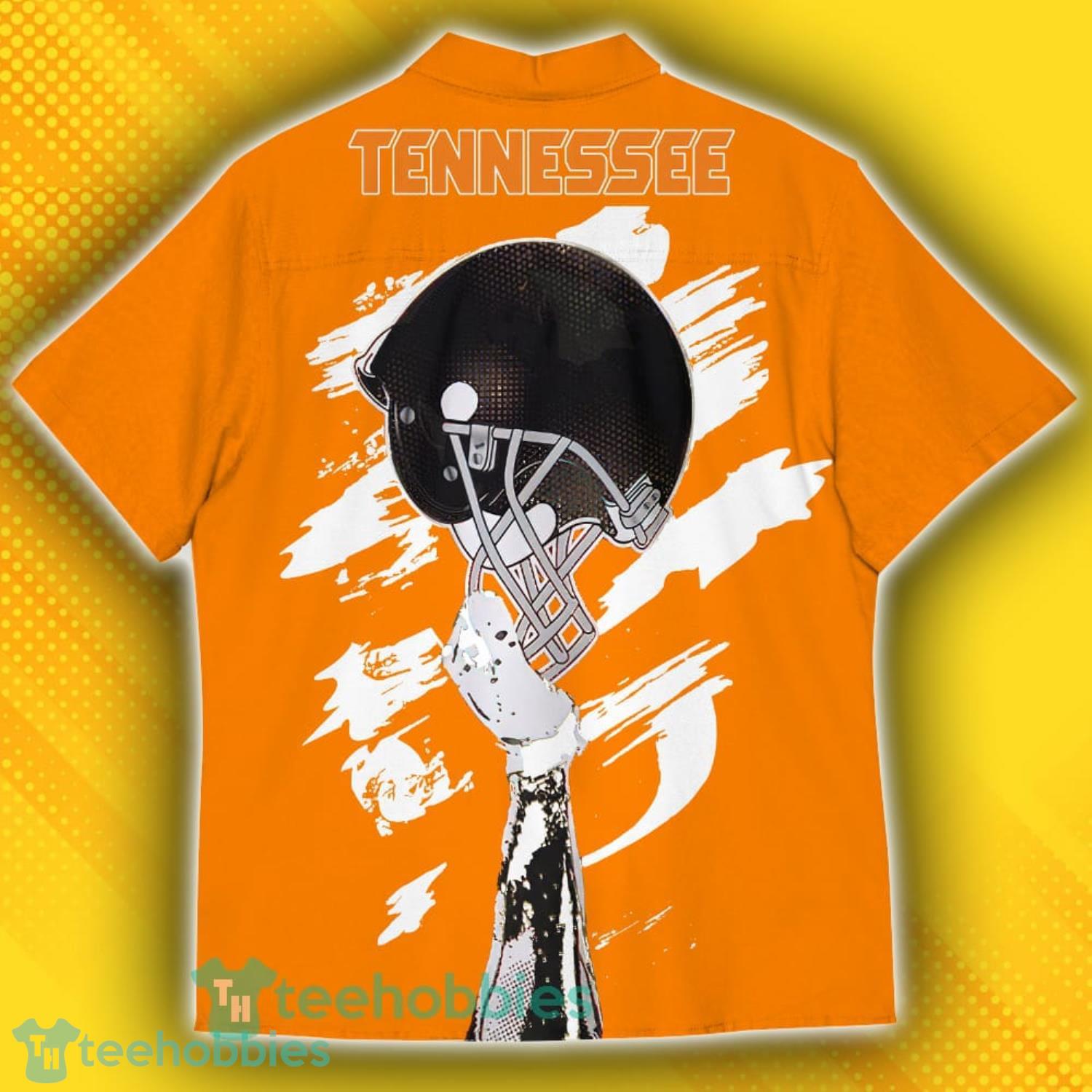 Tennessee Volunteers Sports Custom Name And Number American Hawaiian Shirt For Fans Product Photo 3