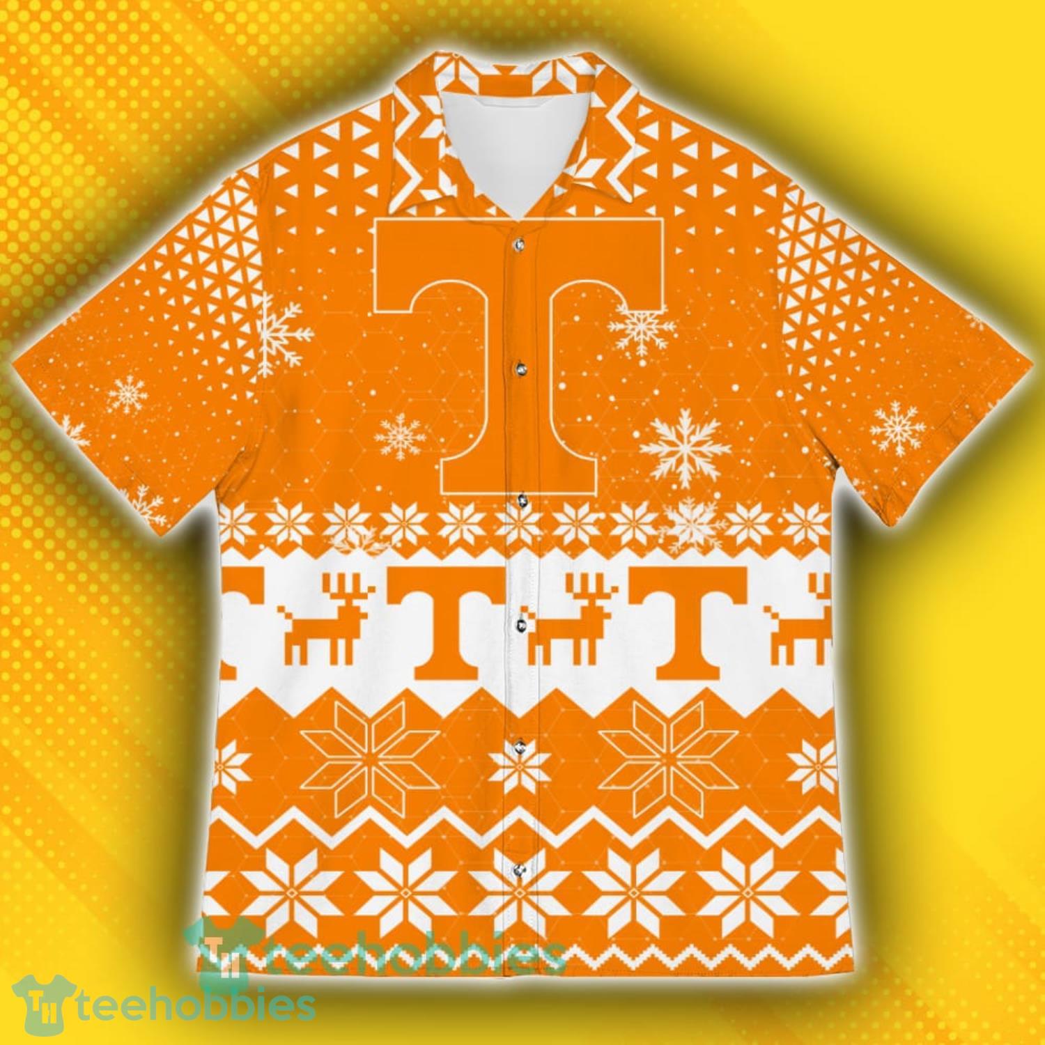 Tennessee Volunteers Sports Football American Ugly Christmas Sweater Pattern Hawaiian Shirt Product Photo 2