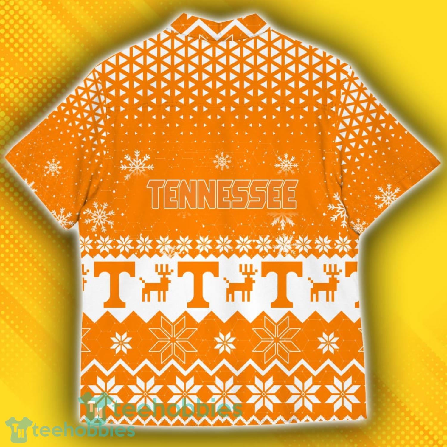 Tennessee Volunteers Sports Football American Ugly Christmas Sweater Pattern Hawaiian Shirt Product Photo 3