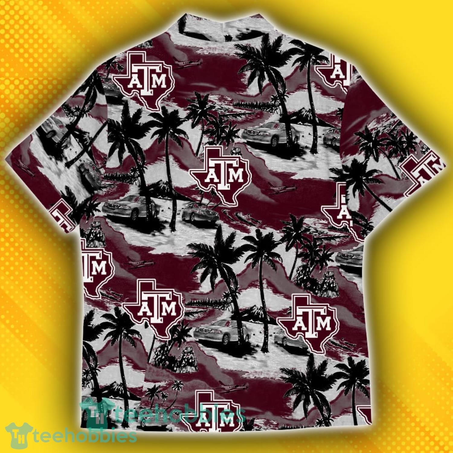 Texas AM Aggies Sports American Tropical Patterns Hawaiian Shirt Product Photo 3