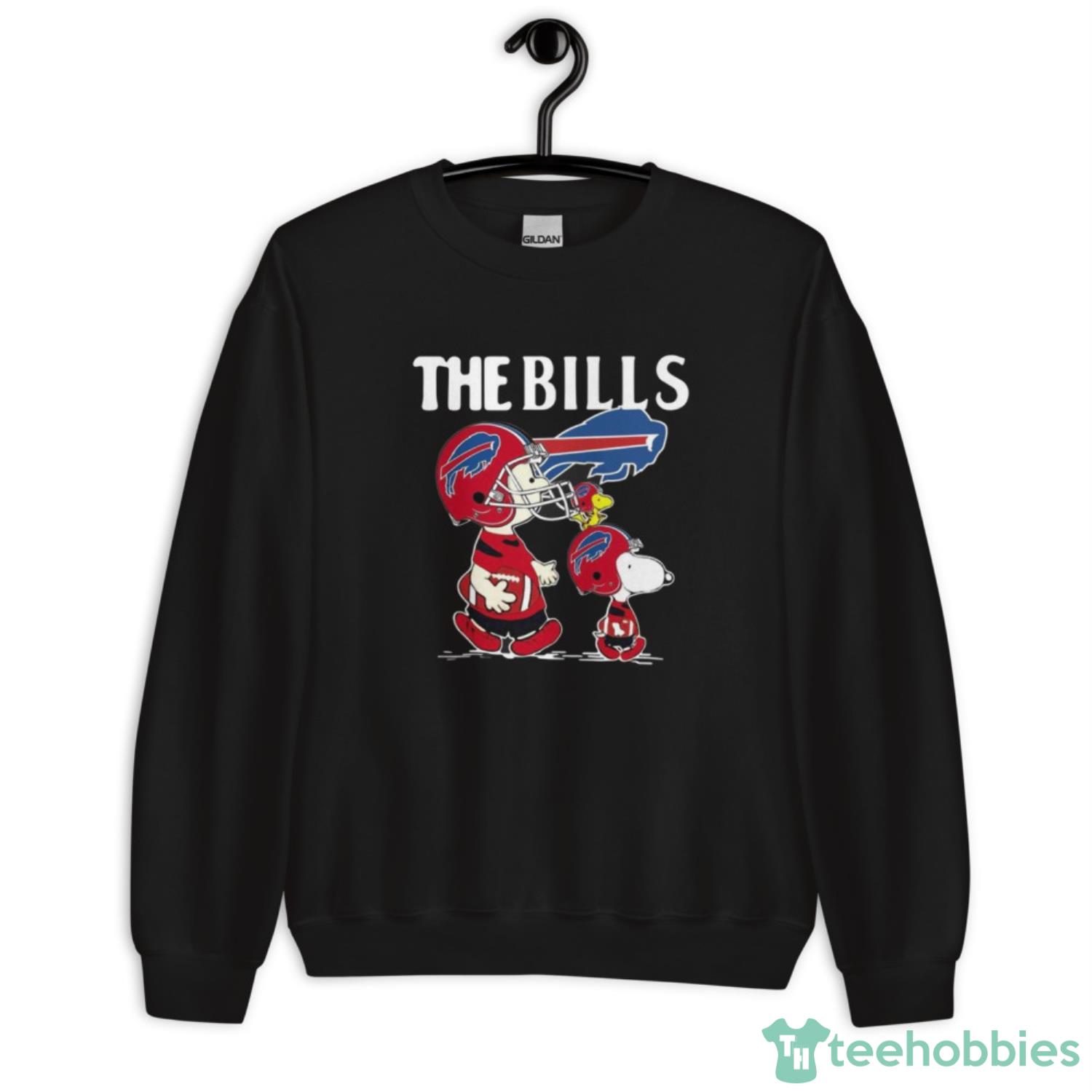 Snoopy And Woodstock Merry Buffalo Bills Christmas T-Shirt - T