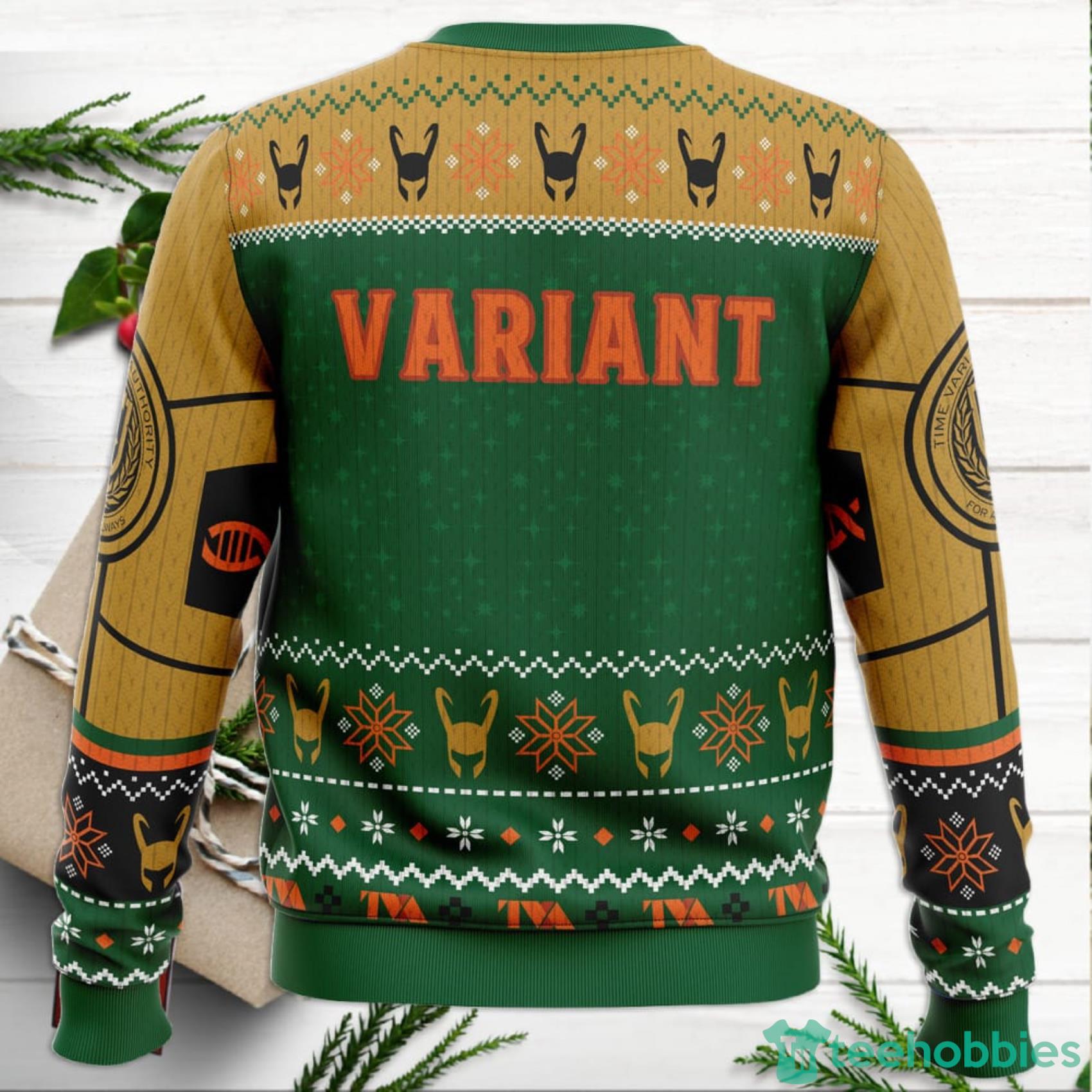 The Christmas Variant Loki Ugly Christmas Sweater For Men And Women