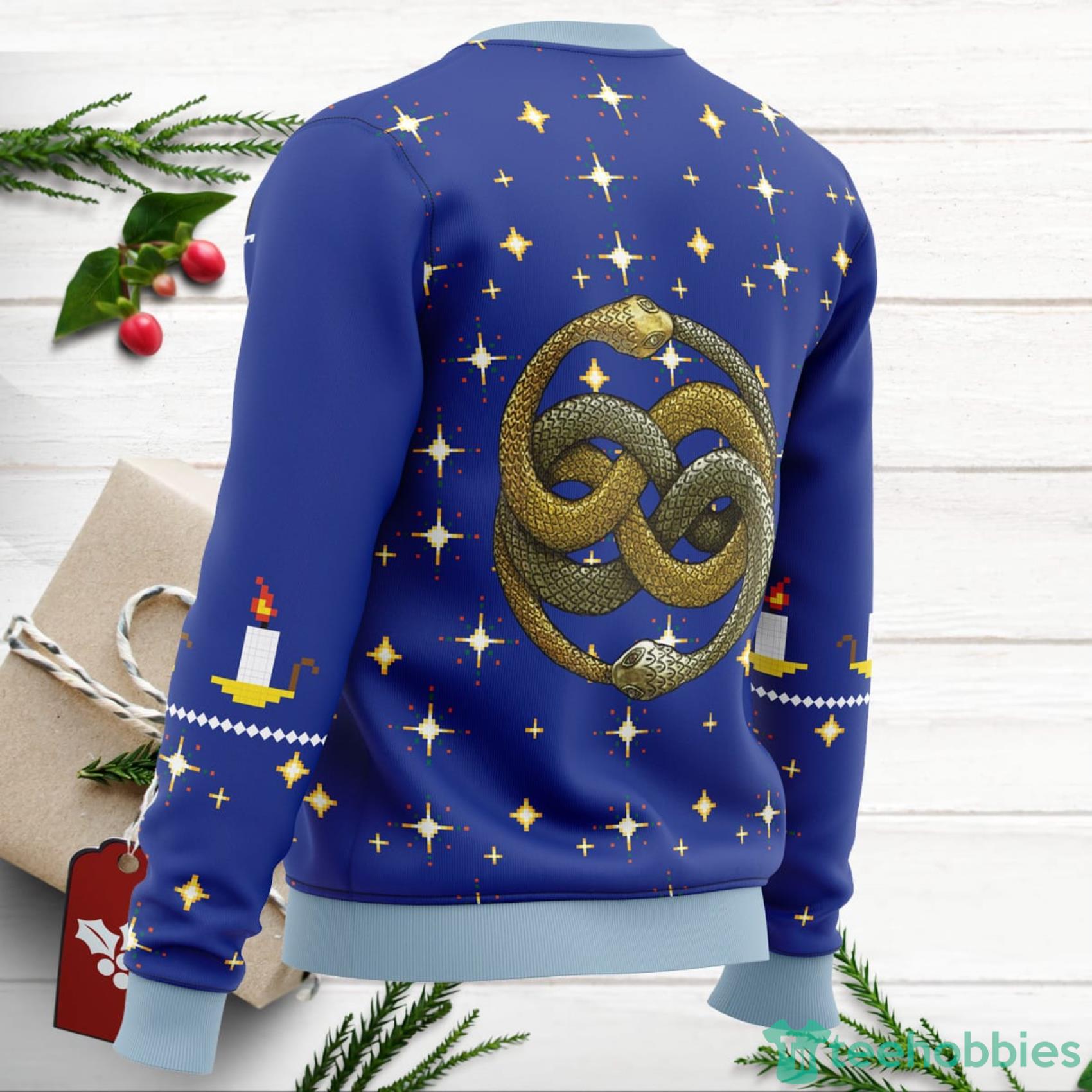 Nevermore Academy Ugly Christmas Sweater - Tagotee