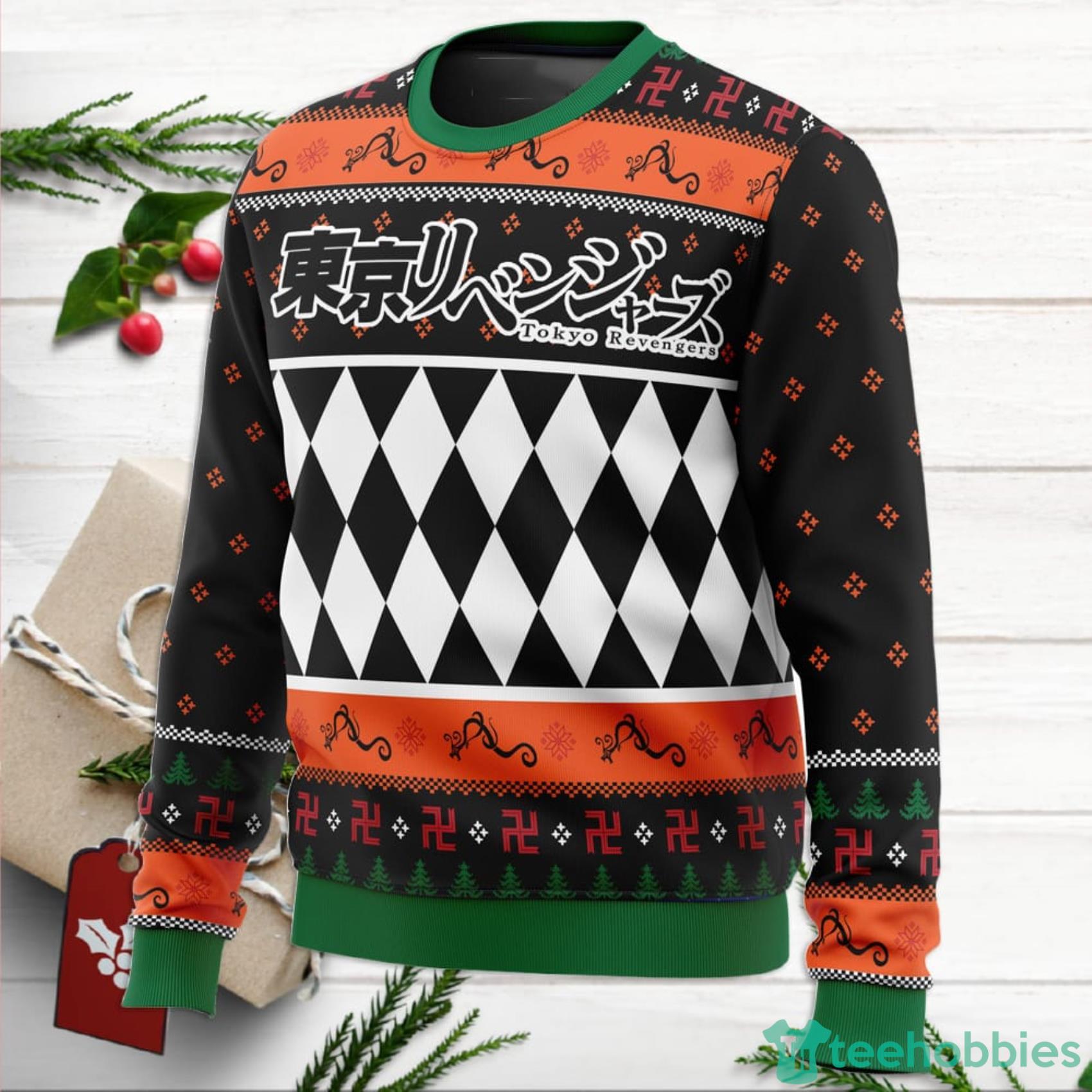 Tokyo Gang Tokyo Revengers Ugly Christmas Sweater For Men And Women image Tokyo Gang Tokyo Revengers Ugly Christmas Sweater For Men And Women Product Photo 2