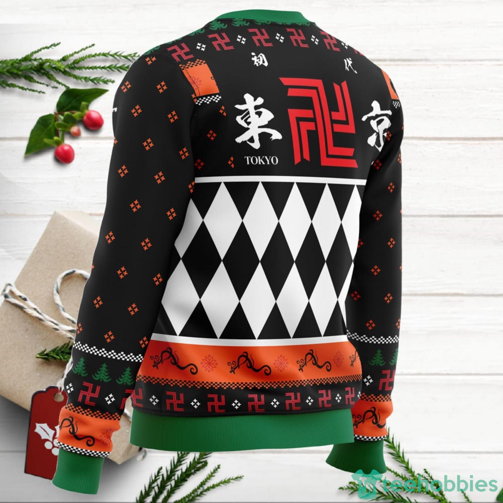 Tokyo Gang Tokyo Revengers Ugly Christmas Sweater For Men And Women Product Photo 3 Tokyo Gang Tokyo Revengers Ugly Christmas Sweater For Men And Women Product Photo 3