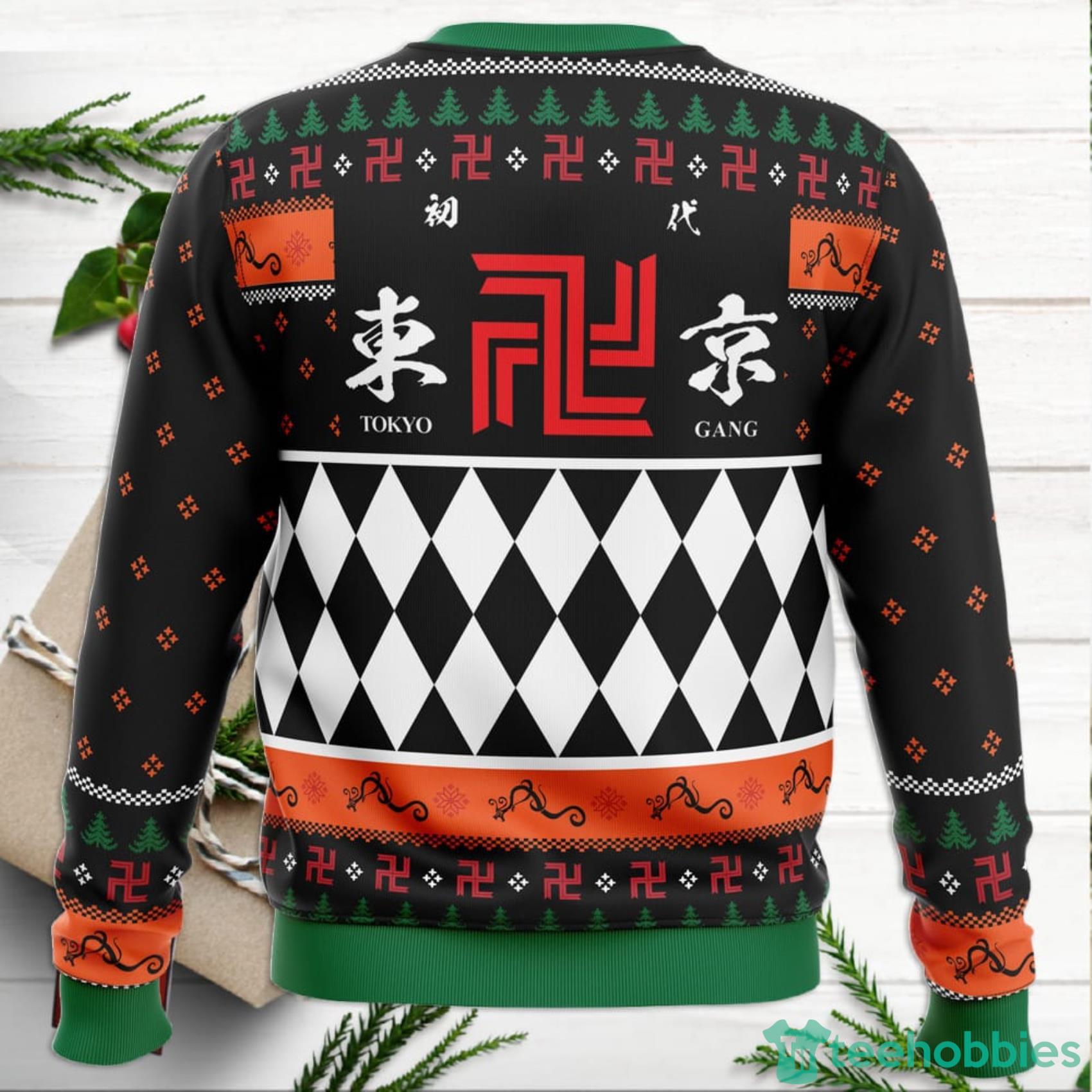 Tokyo Gang Tokyo Revengers Ugly Christmas Sweater For Men And Women Product Photo 4 Tokyo Gang Tokyo Revengers Ugly Christmas Sweater For Men And Women Product Photo 4