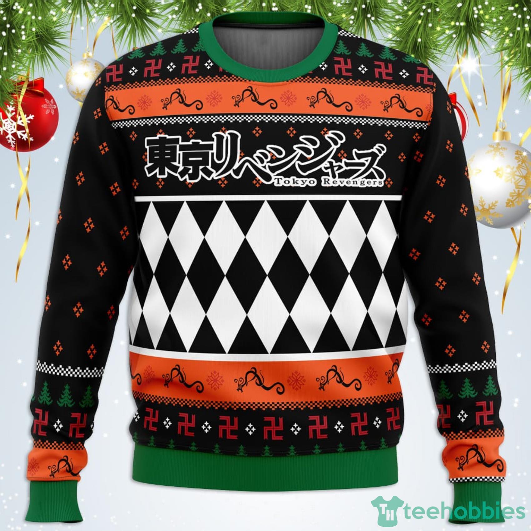 Tokyo Gang Tokyo Revengers Ugly Christmas Sweater For Men And Women Product Photo 1 Tokyo Gang Tokyo Revengers Ugly Christmas Sweater For Men And Women Product Photo 1