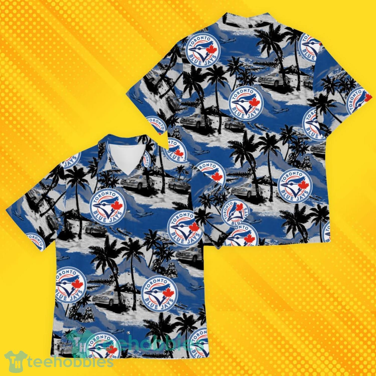 Toronto Blue Jays Sports American Tropical Patterns Hawaiian Shirt Product Photo 1