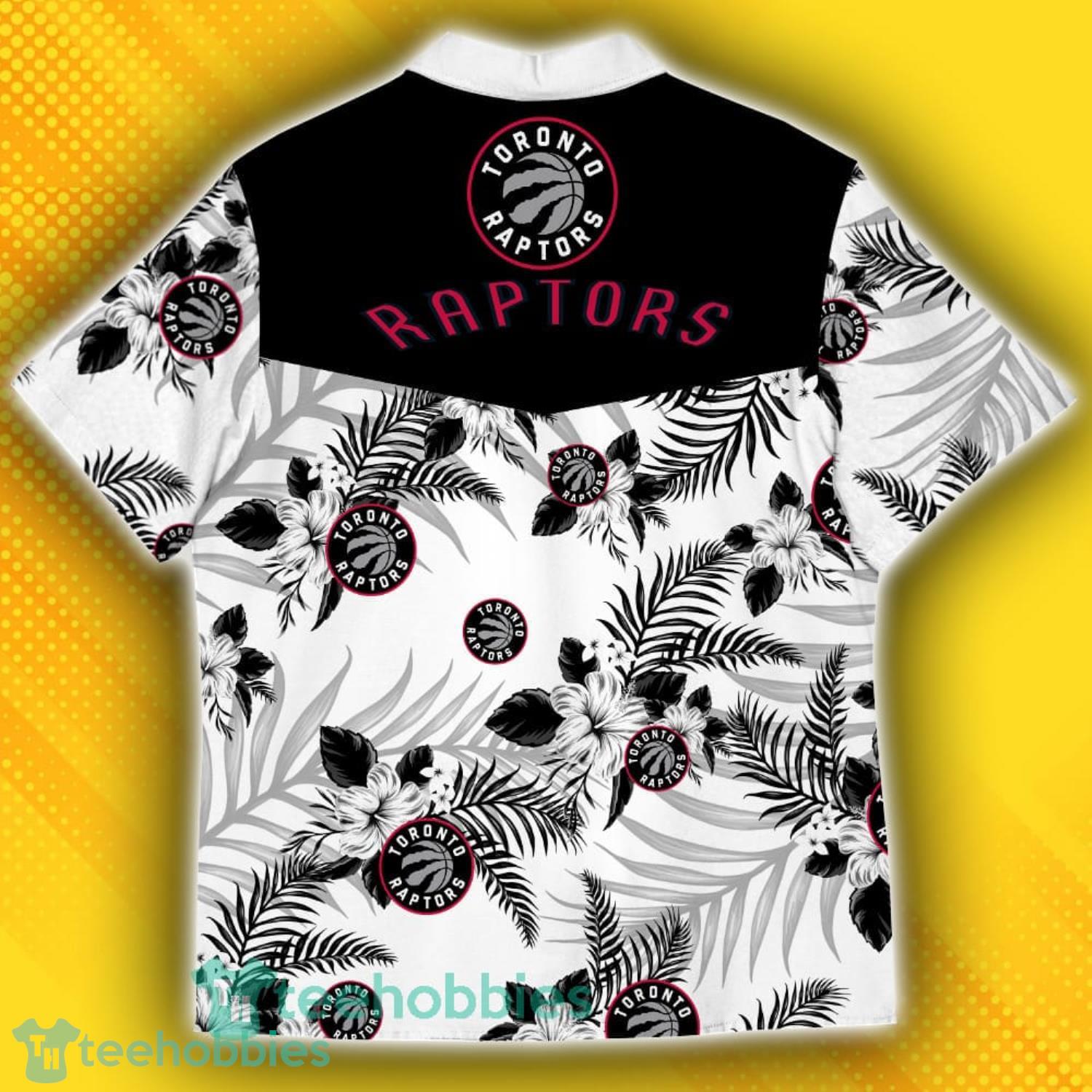 Toronto Raptors Sports American Hawaiian Tropical Patterns Hawaiian Shirt Product Photo 3