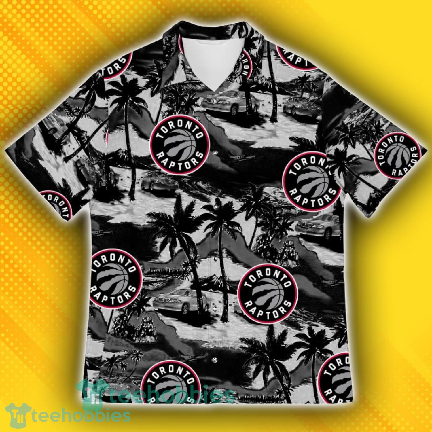 Toronto Raptors Sports American Tropical Patterns Hawaiian Shirt Product Photo 2