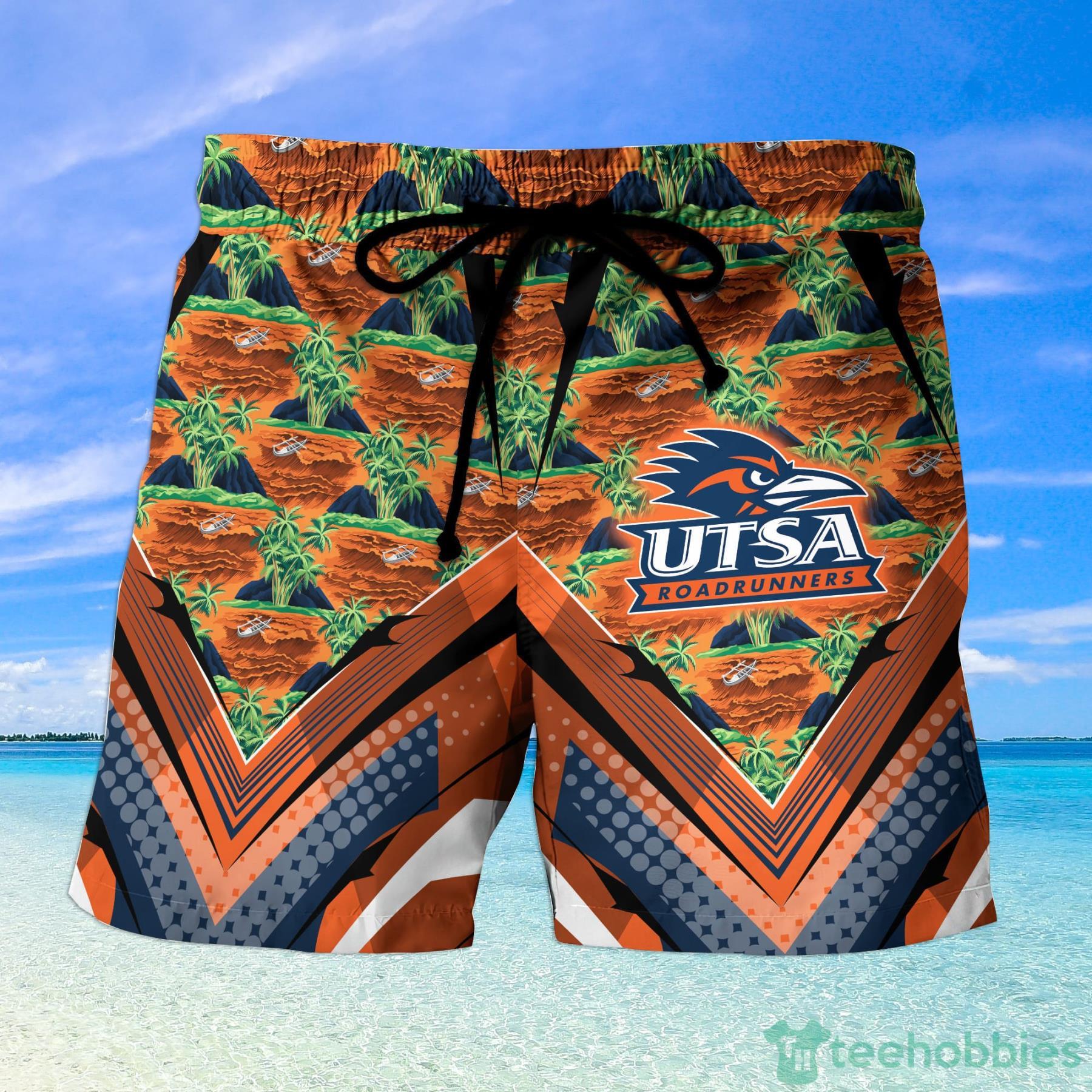 UTSA Roadrunners Summer Gift Hawaiian Shirt And Short Product Photo 4 UTSA Roadrunners Summer Gift Hawaiian Shirt And Short Product Photo 4