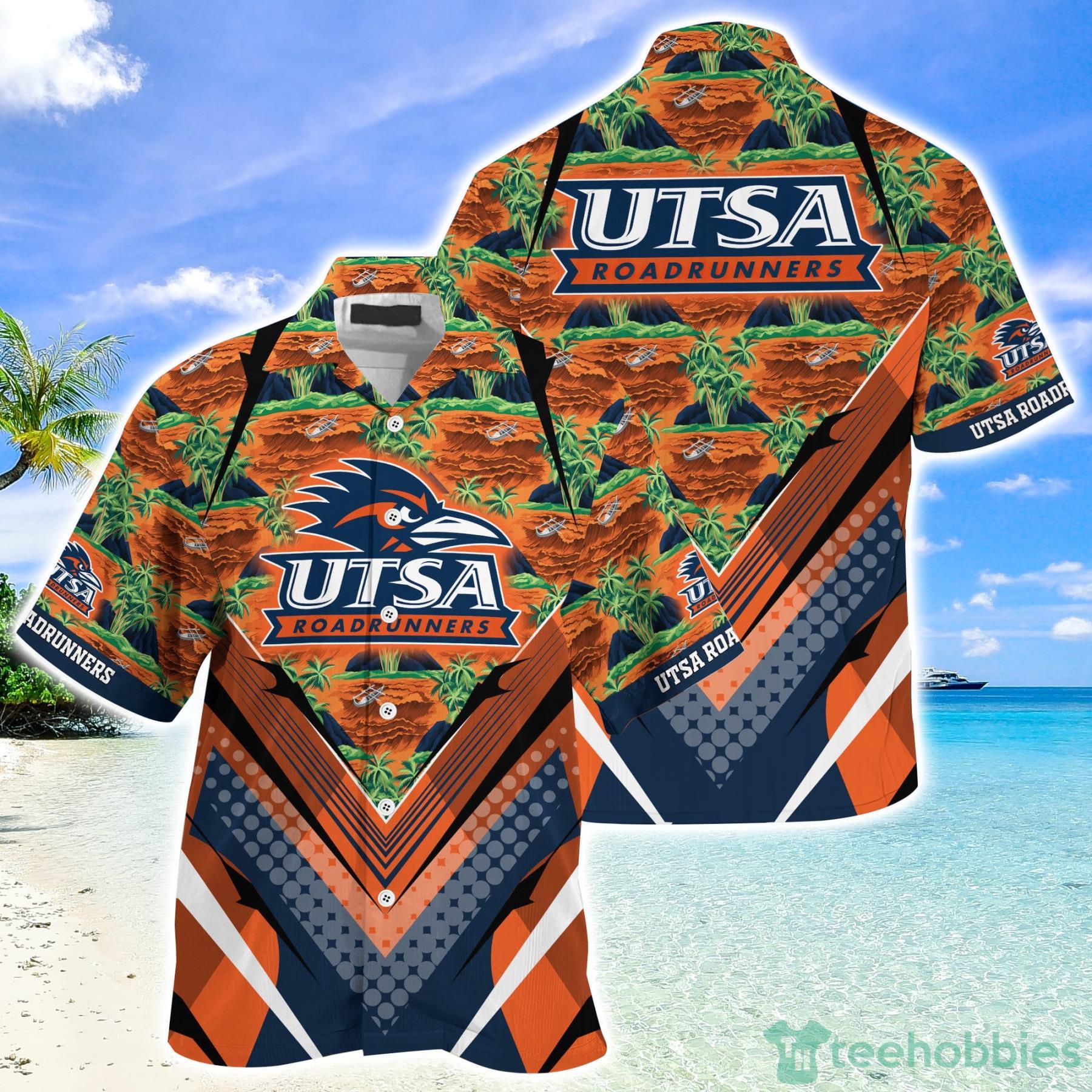 UTSA Roadrunners Summer Gift Hawaiian Shirt And Short Product Photo 1 UTSA Roadrunners Summer Gift Hawaiian Shirt And Short Product Photo 1