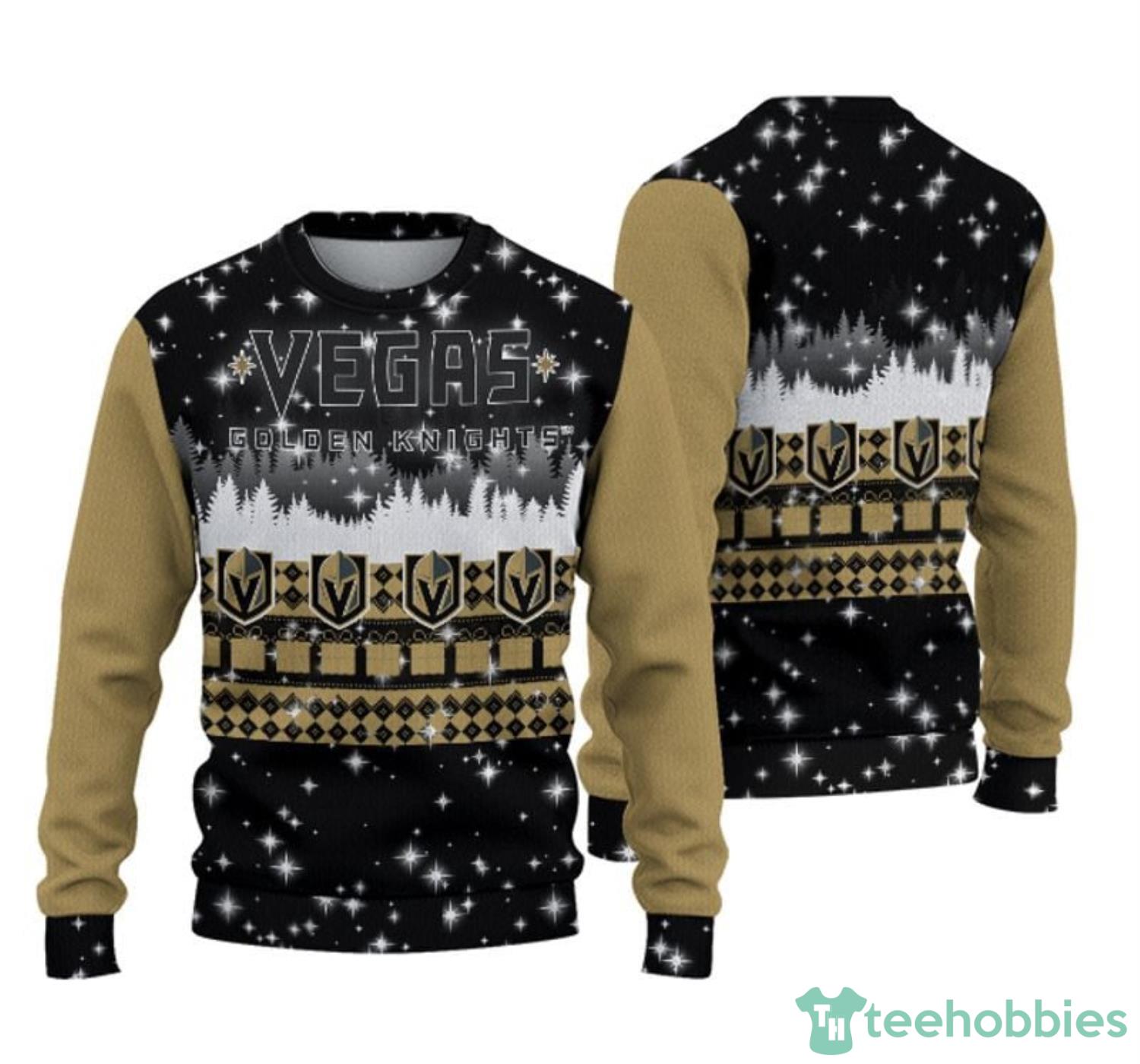 Custom Name NHL Vegas Golden Knights Ugly Christmas Sweater Perfect for  Every Fan - Banantees