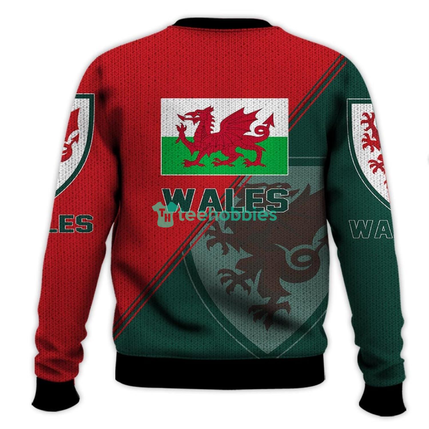 Wales National Soccer Team Qatar World Cup 2022 Champions Soccer Team 3D All Over Printed Shirt Product Photo 3